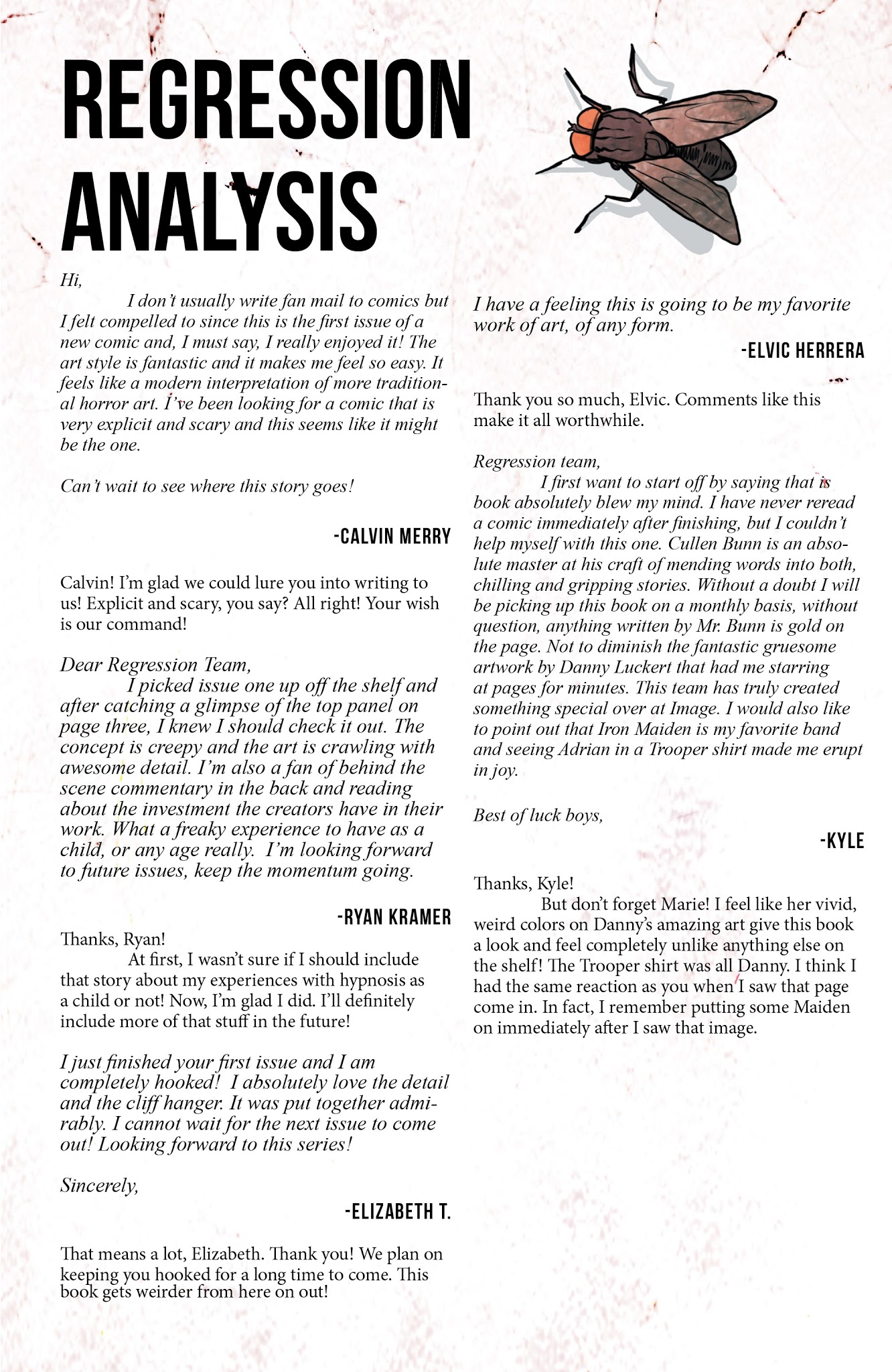 Read online Regression comic -  Issue #3 - 25