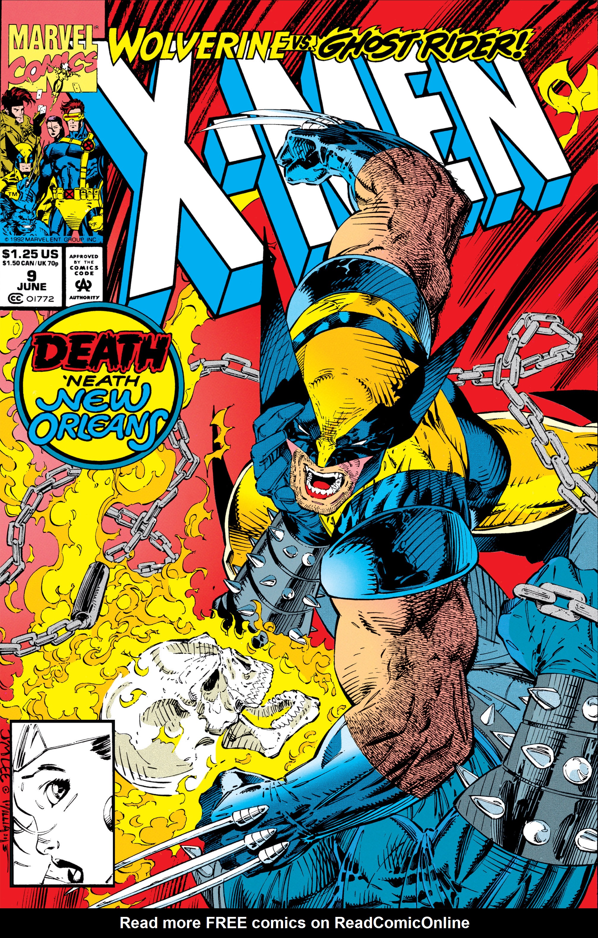 X-Men (1991) 9 Page 0