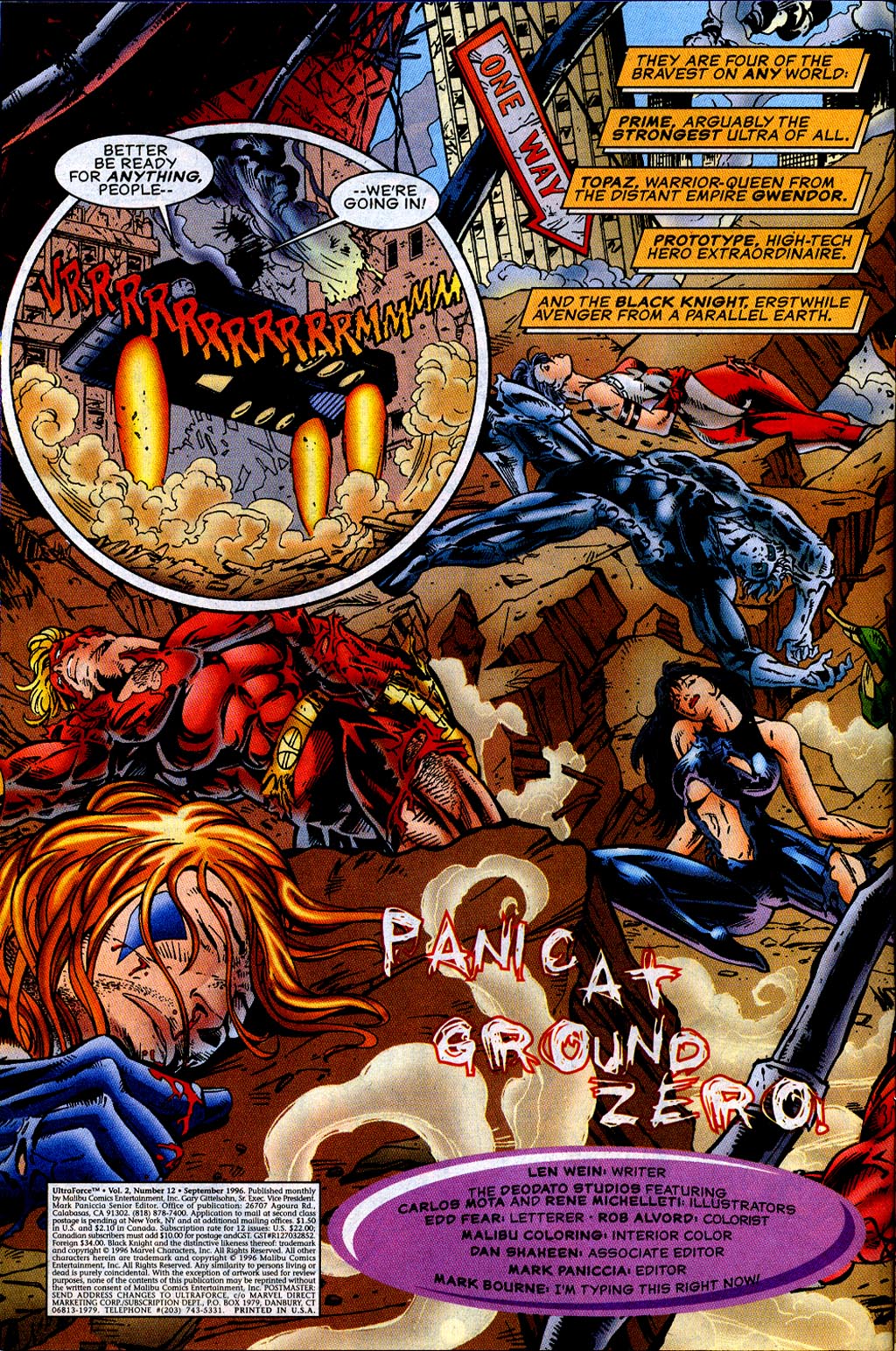 Read online UltraForce (1995) comic -  Issue #12 - 4