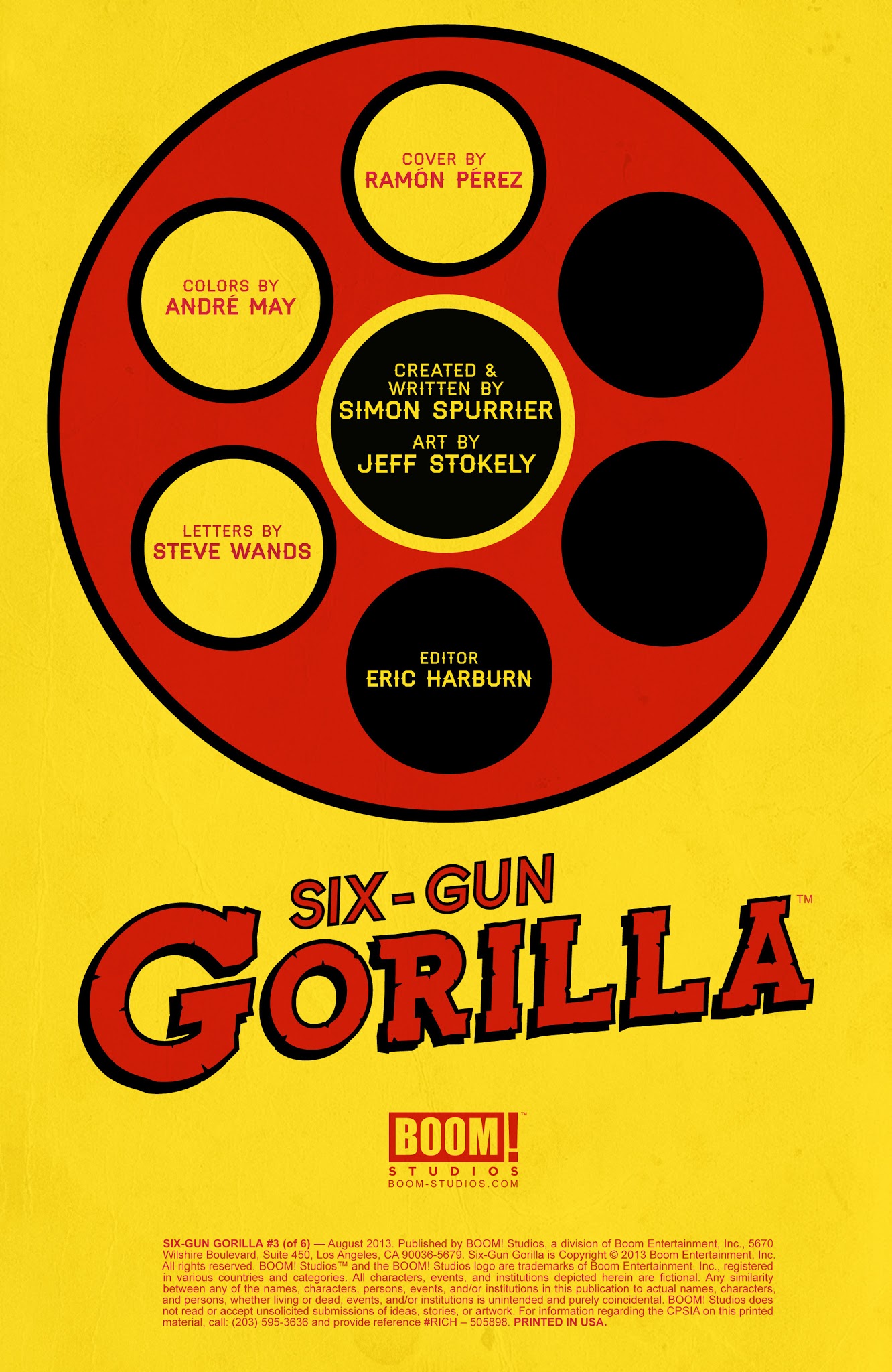 Read online Six-Gun Gorilla comic -  Issue #3 - 2