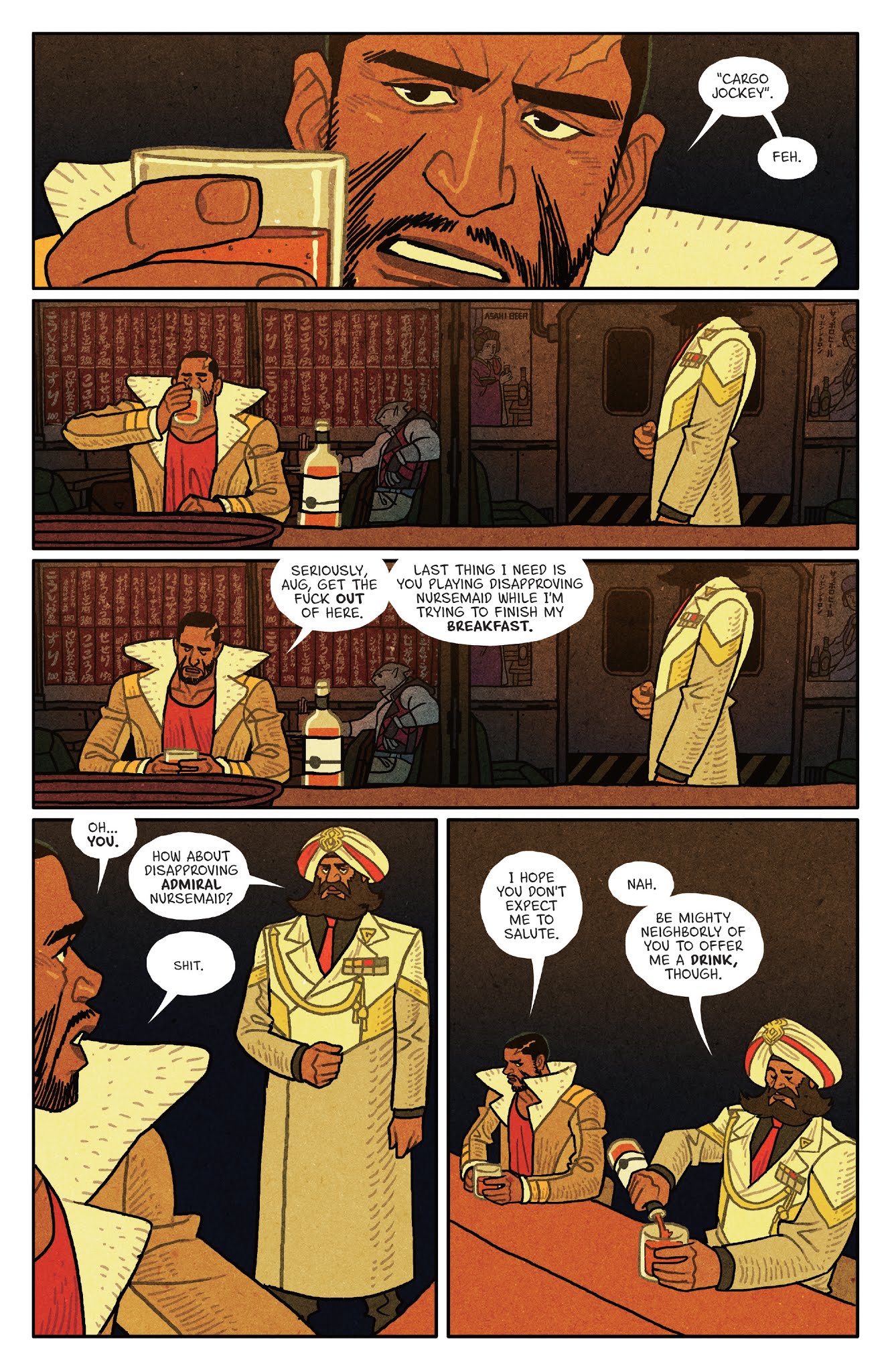 Read online Outer Darkness comic -  Issue #1 - 13
