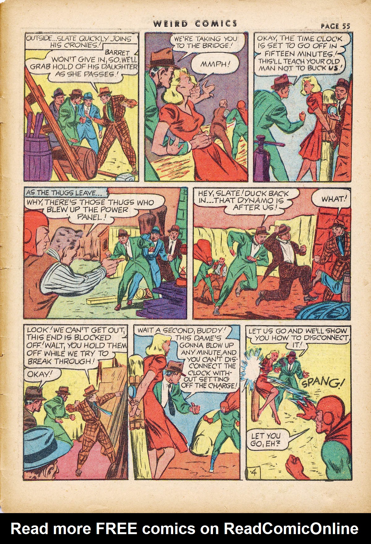 Read online Weird Comics comic -  Issue #19 - 56