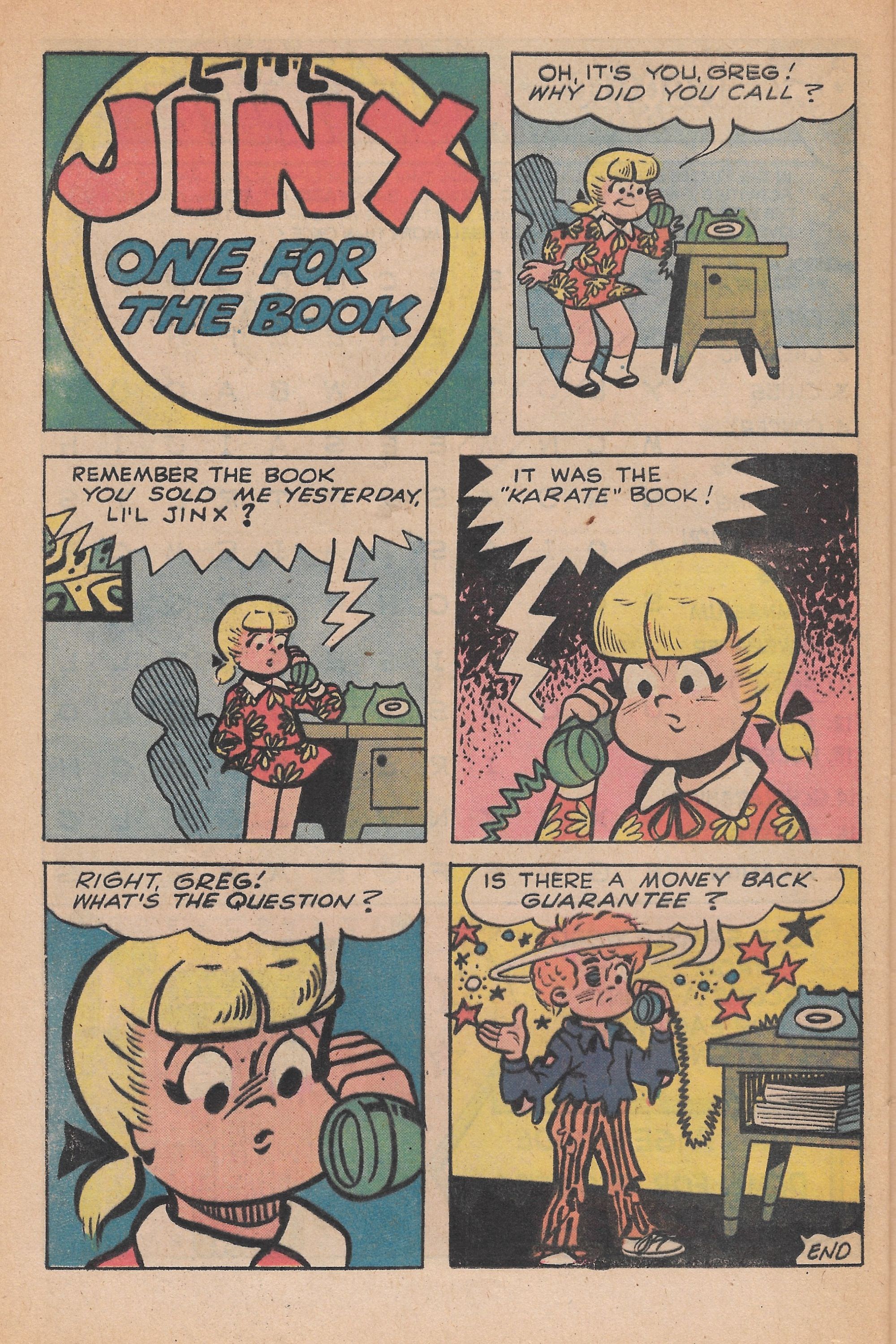 Read online Reggie's Wise Guy Jokes comic -  Issue #29 - 24