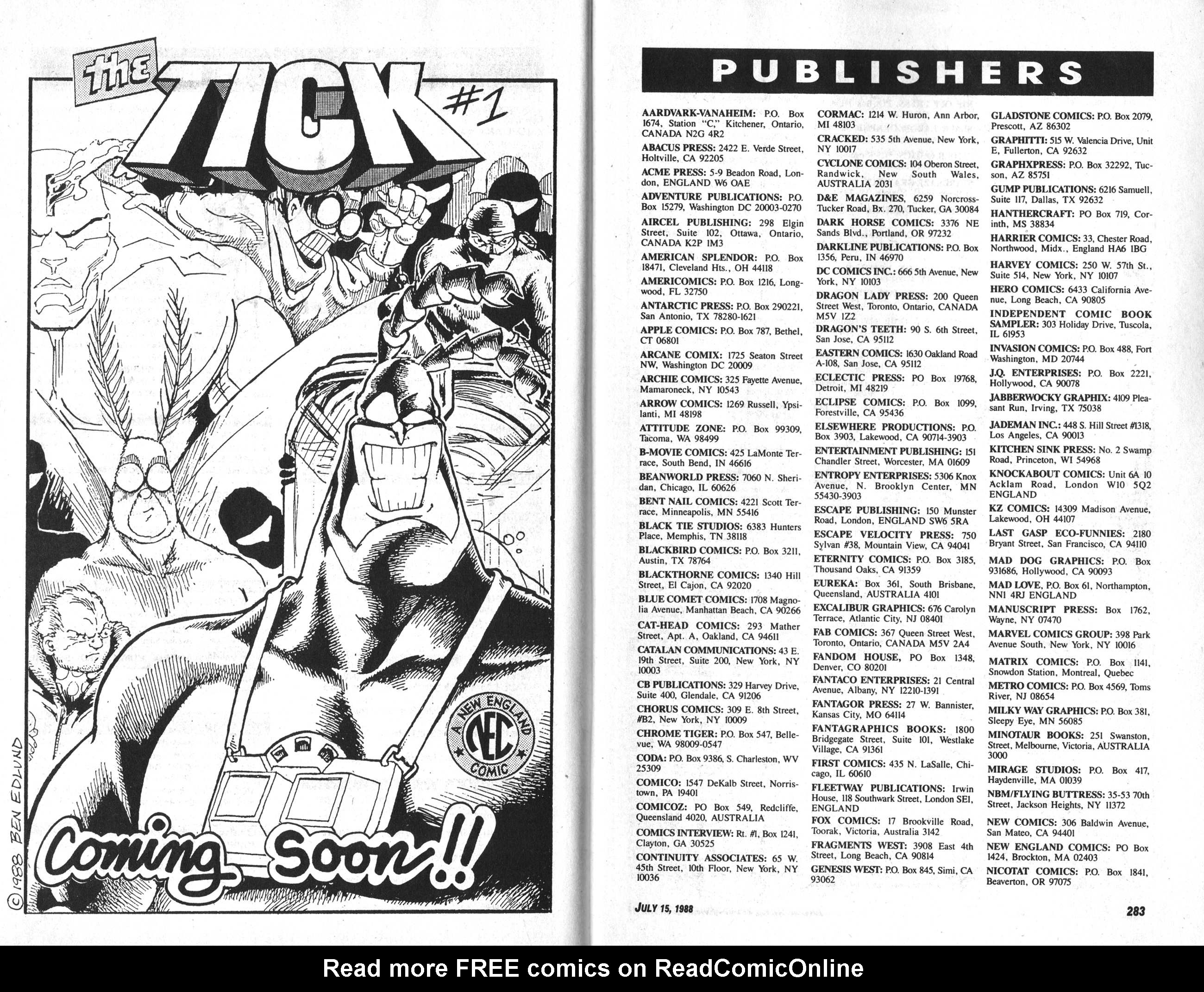 Read online Amazing Heroes comic -  Issue #145 - 143