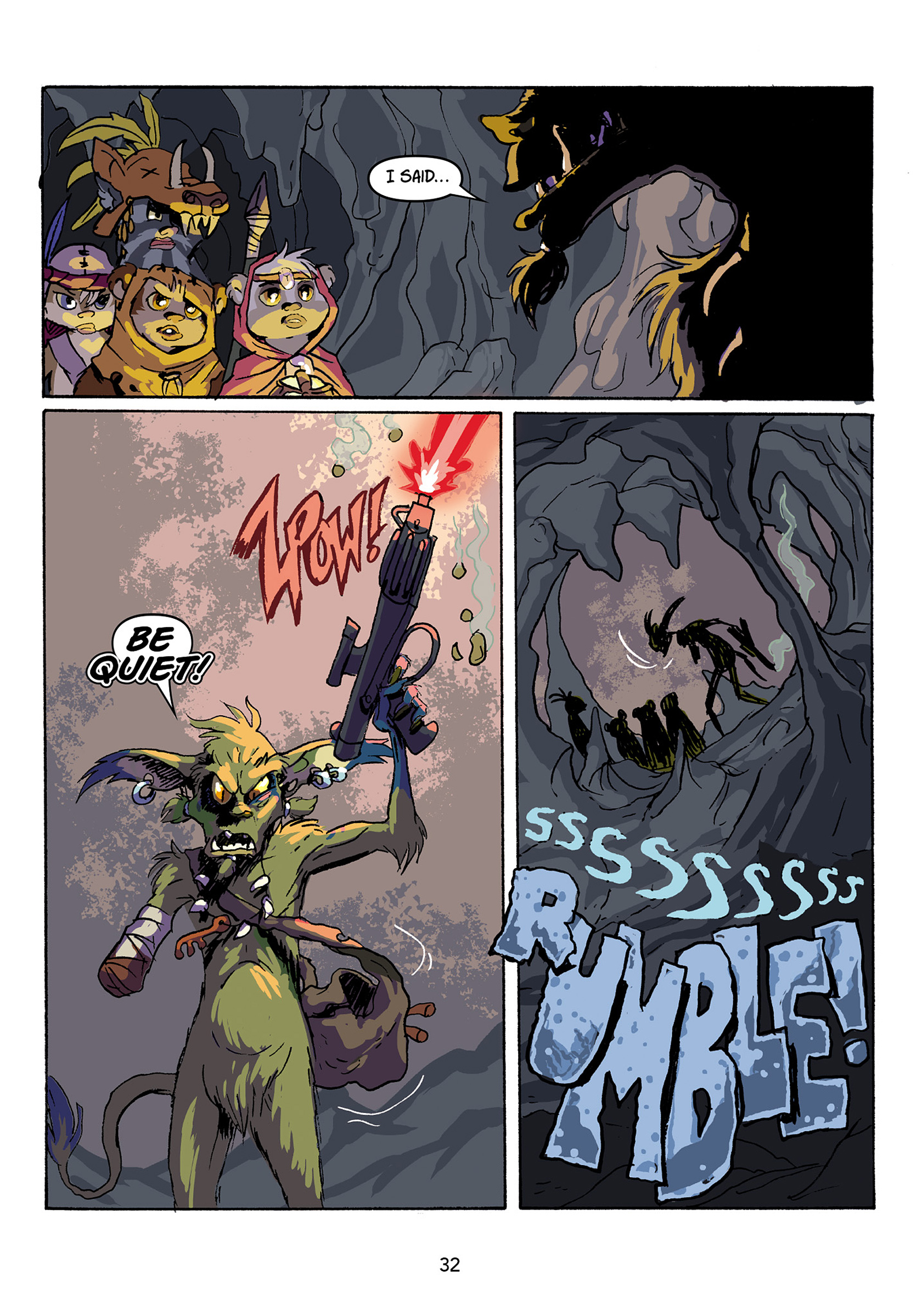 Read online Star Wars: Ewoks - Shadows of Endor comic -  Issue # TPB - 33