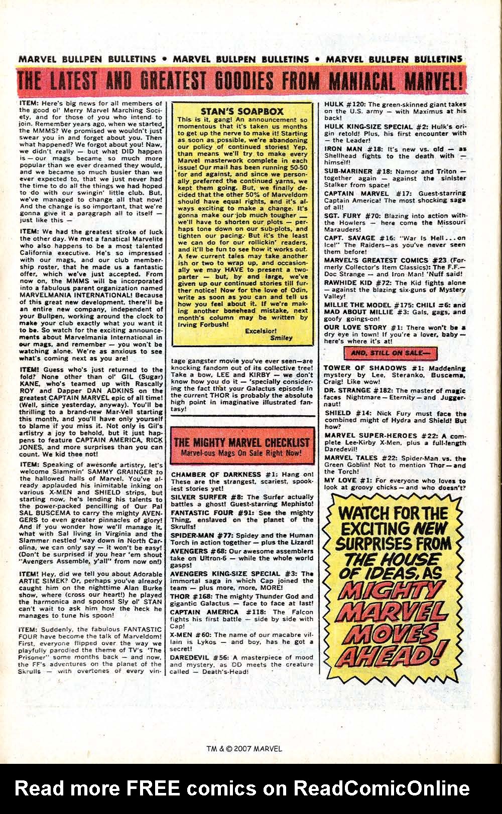 Read online Silver Surfer (1968) comic -  Issue #8 - 10
