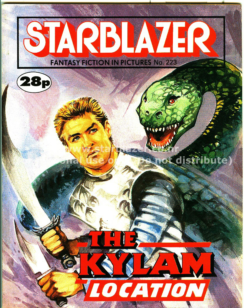 Read online Starblazer comic -  Issue #223 - 1