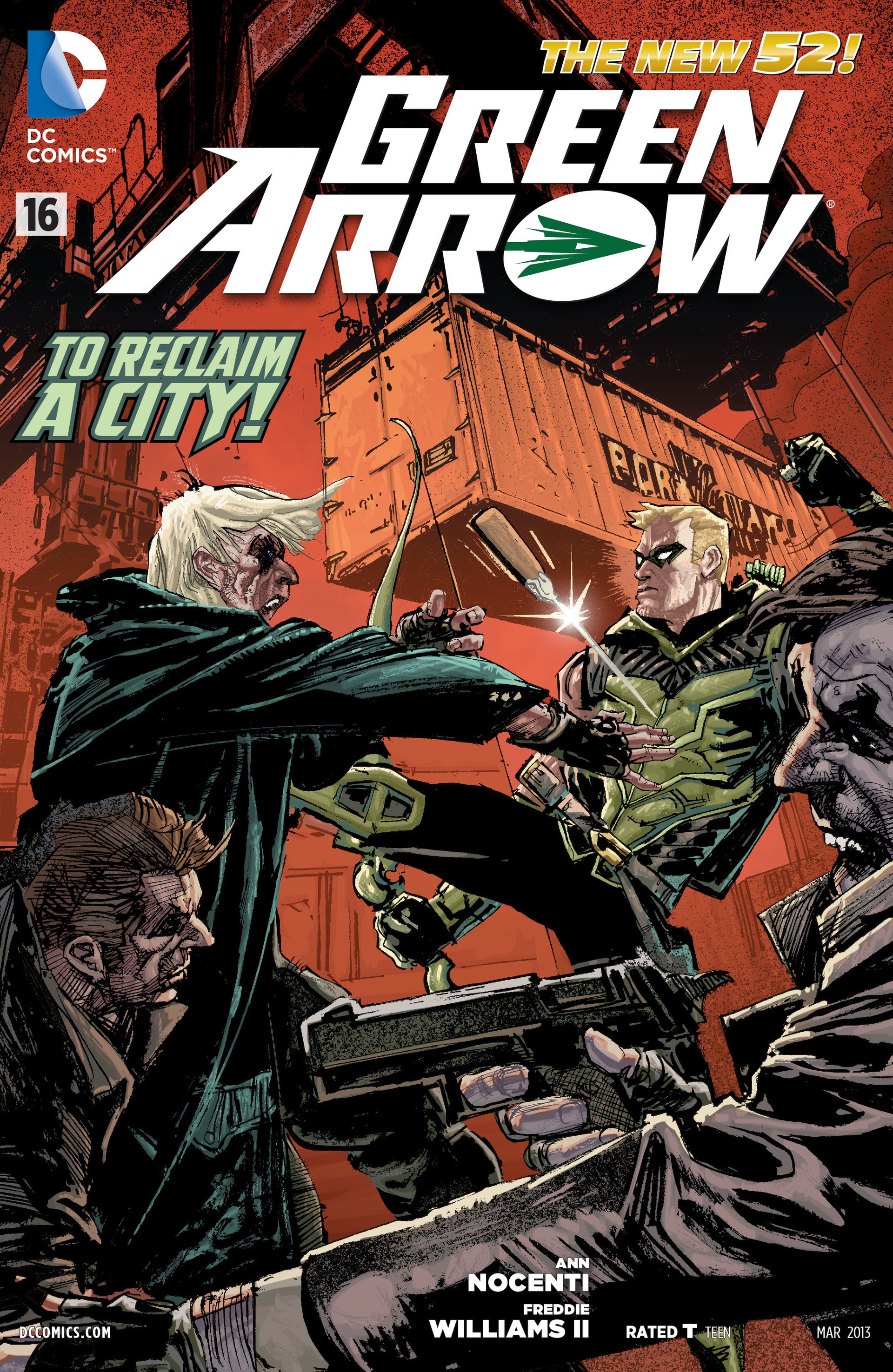 Read online Green Arrow (2011) comic -  Issue #16 - 1