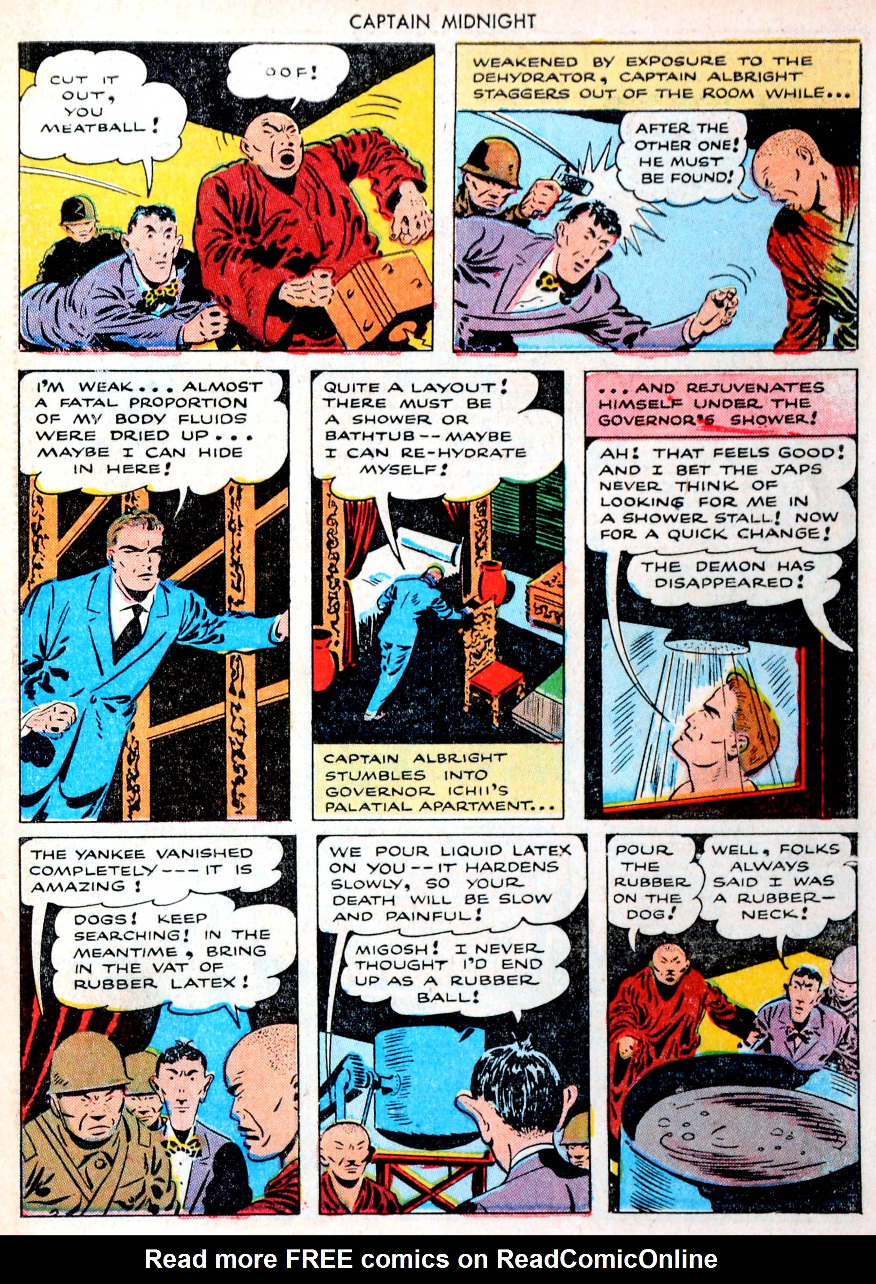 Read online Captain Midnight (1942) comic -  Issue #25 - 7