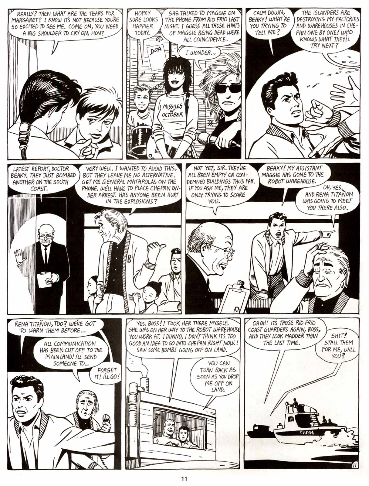 Read online Love and Rockets (1982) comic -  Issue #8 - 13