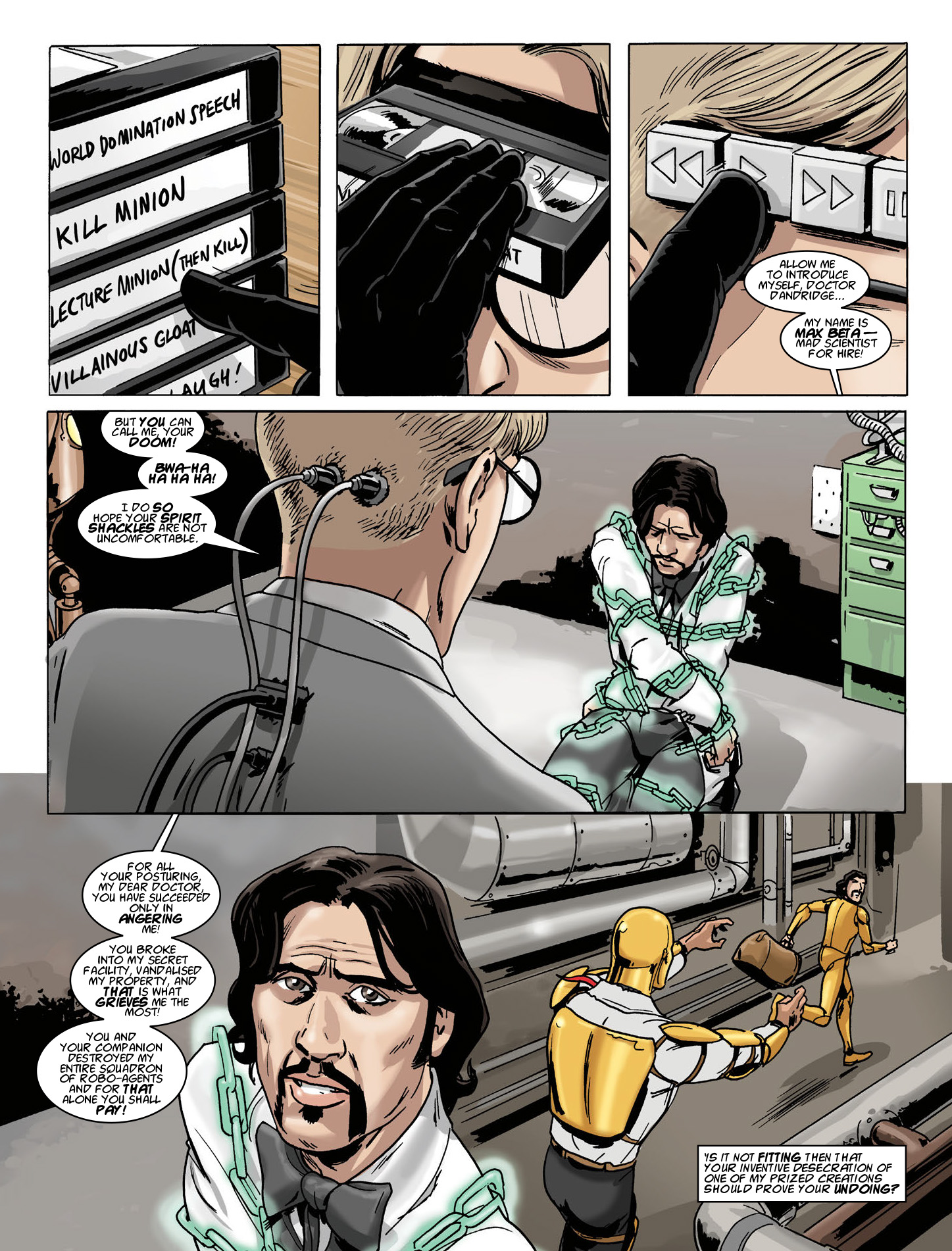 Read online Dandridge: Return of the Chap comic -  Issue # TPB - 93