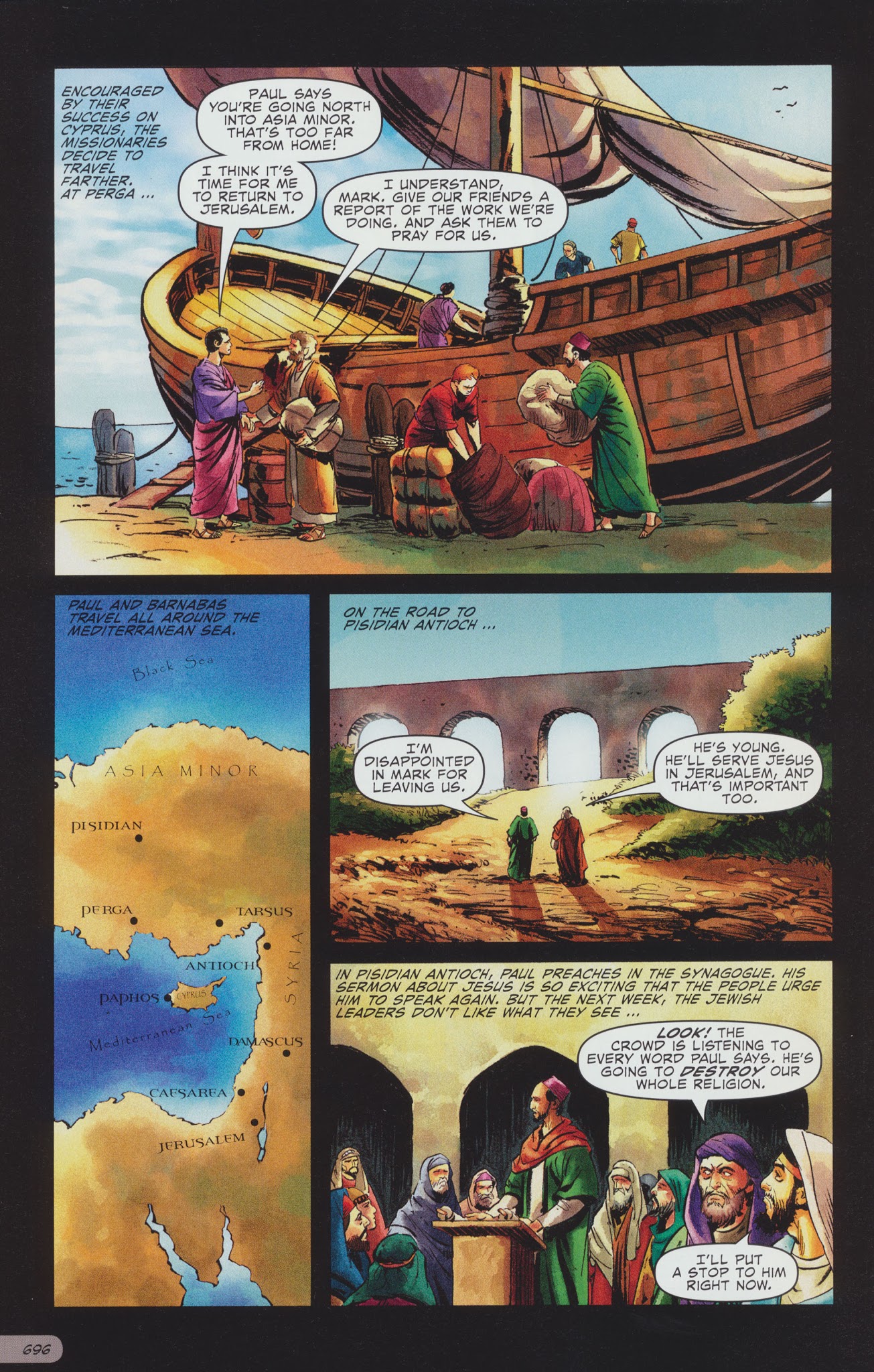 Read online The Action Bible comic -  Issue # TPB 2 - 319