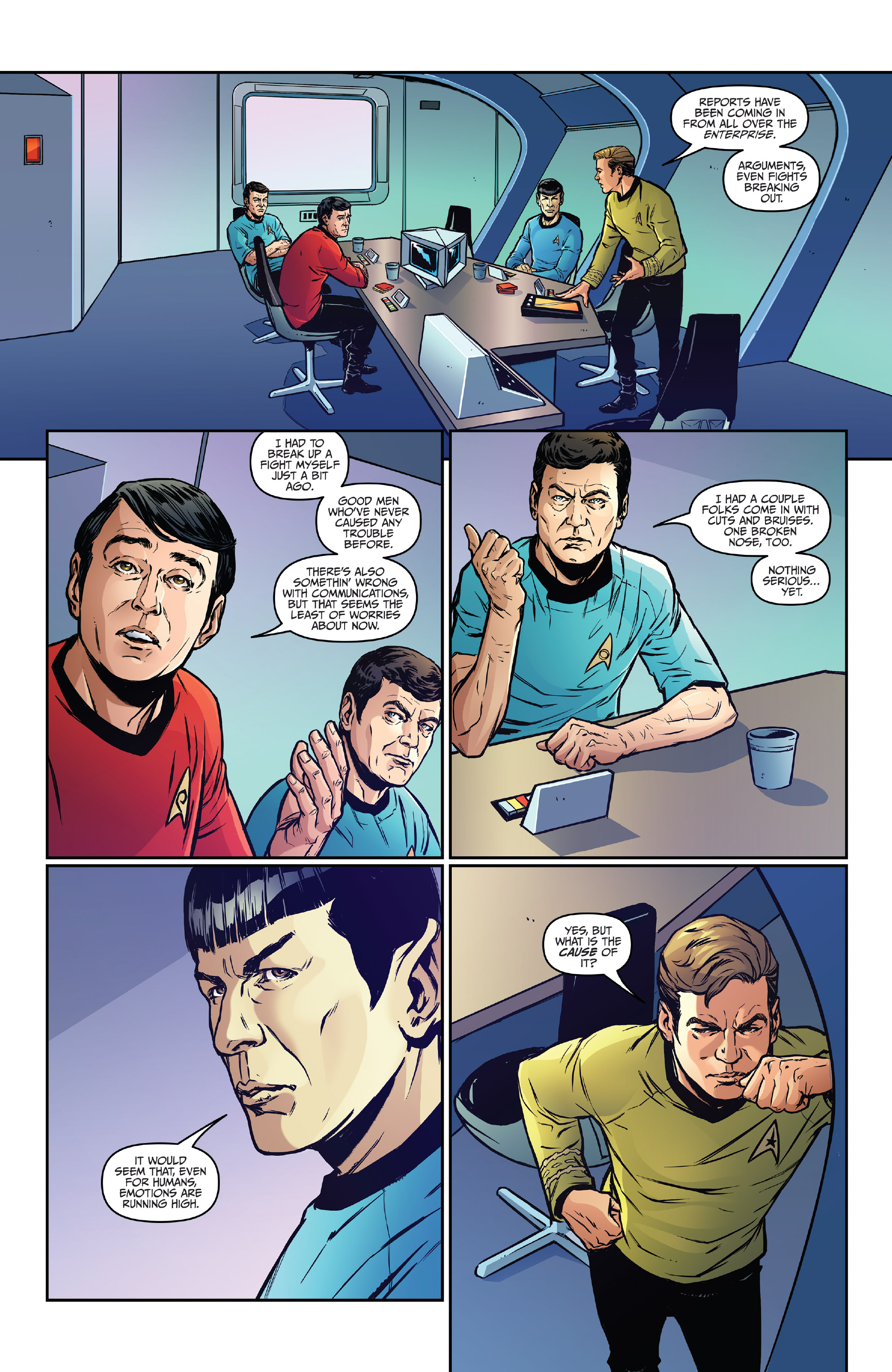 Read online Star Trek: Year Five comic -  Issue #5 - 16