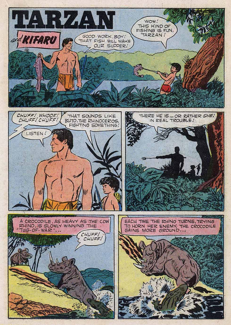 Read online Tarzan (1948) comic -  Issue #100 - 19