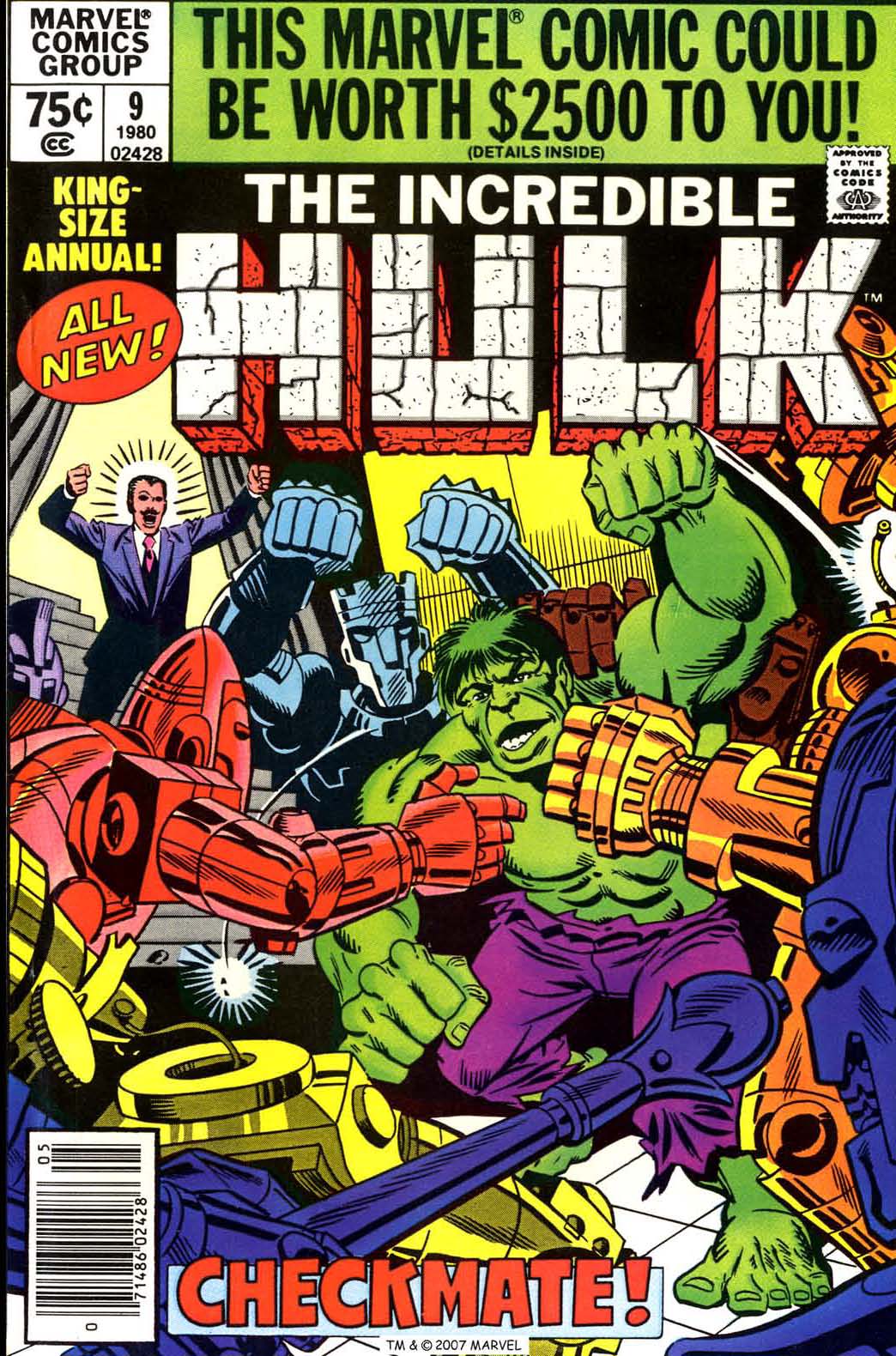 Read online The Incredible Hulk Annual comic -  Issue #9 - 1