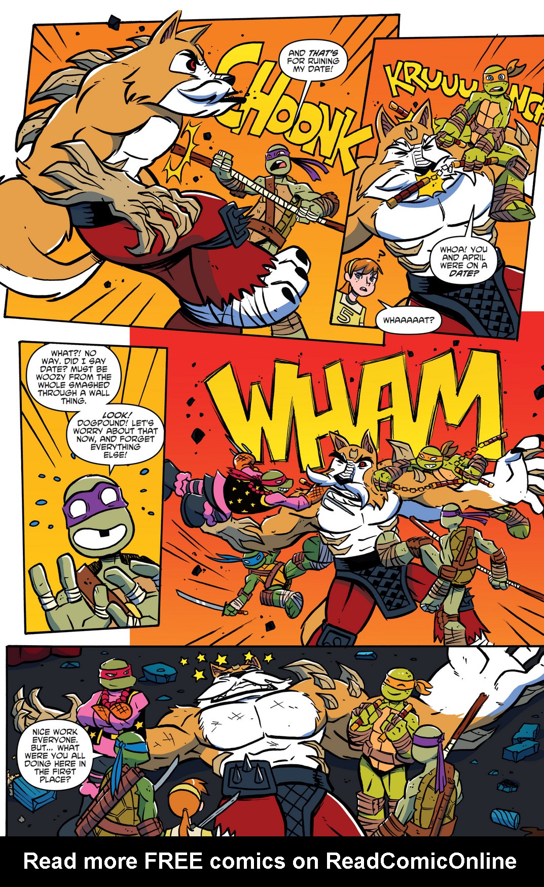 Read online Teenage Mutant Ninja Turtles New Animated Adventures comic -  Issue #7 - 22