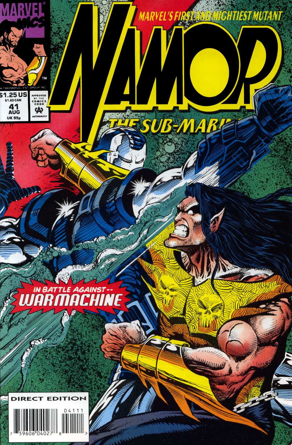 Read online Namor, The Sub-Mariner comic -  Issue #41 - 1