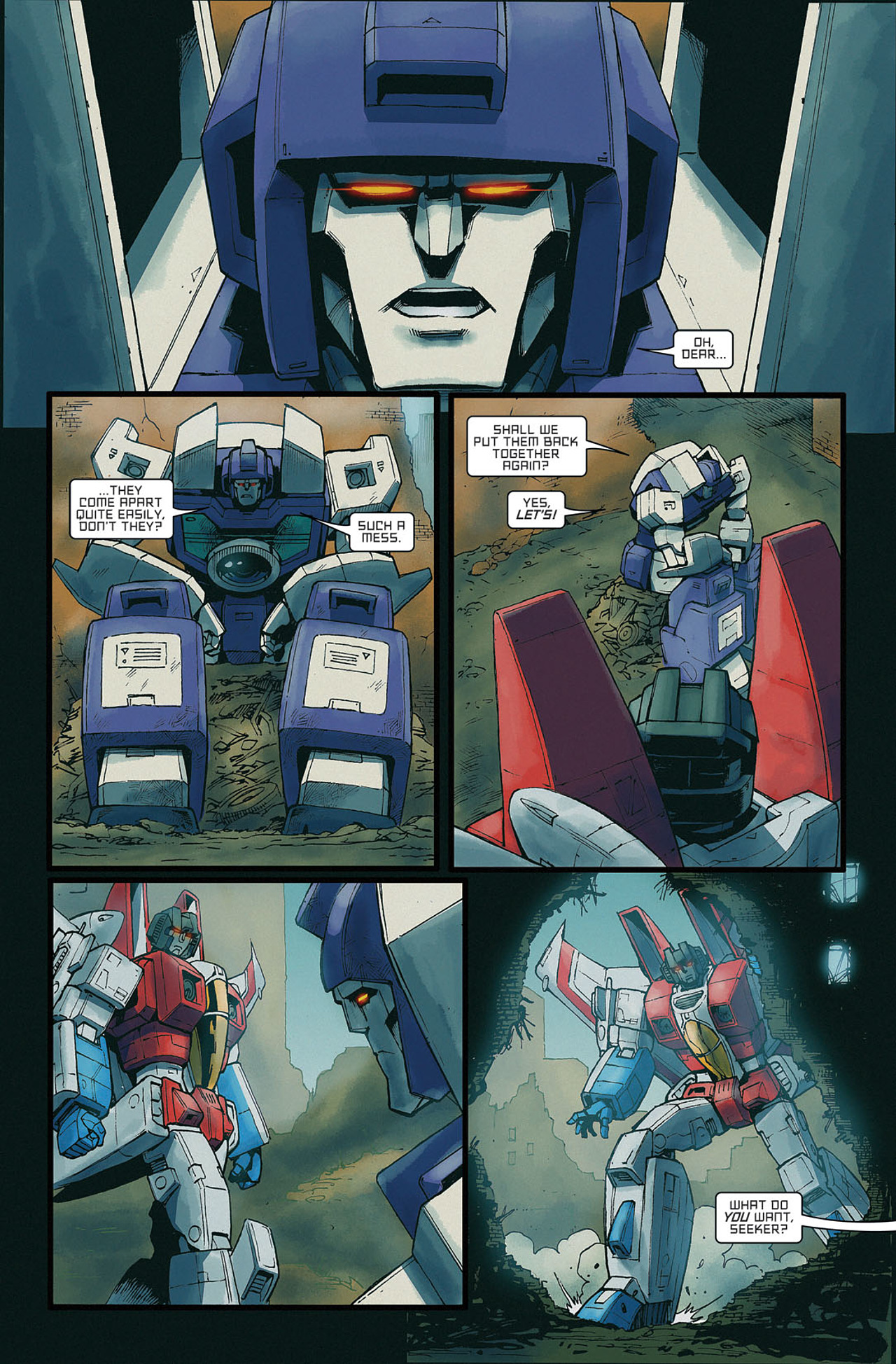 Read online The Transformers: All Hail Megatron comic -  Issue #8 - 10