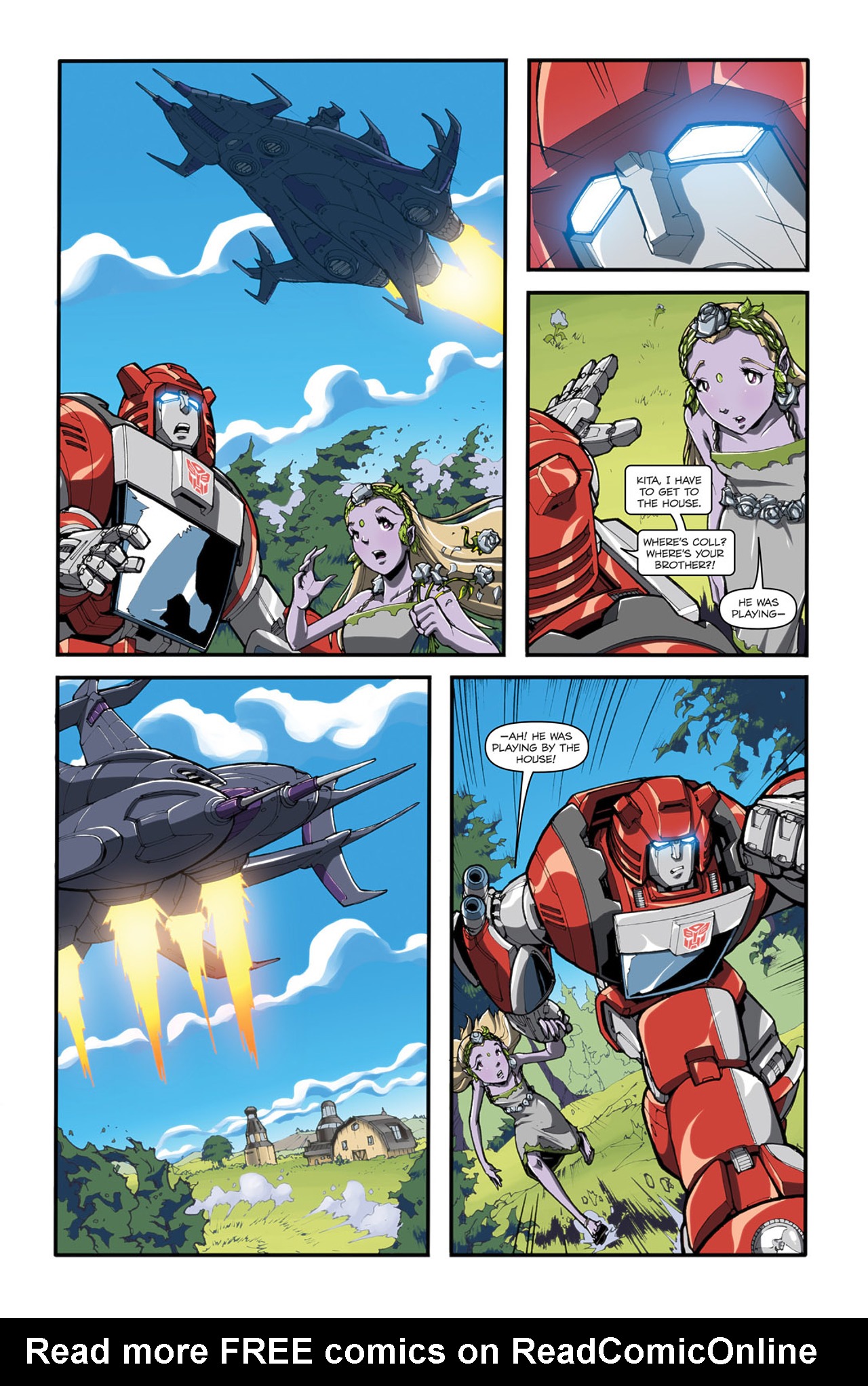 Read online Transformers Spotlight: Cliffjumper comic -  Issue # Full - 14