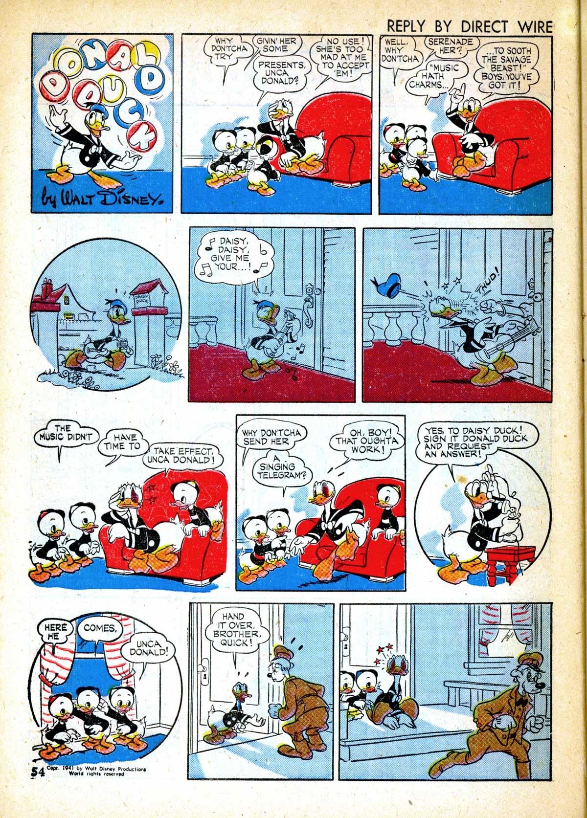 Read online Walt Disney's Comics and Stories comic -  Issue #31 - 59