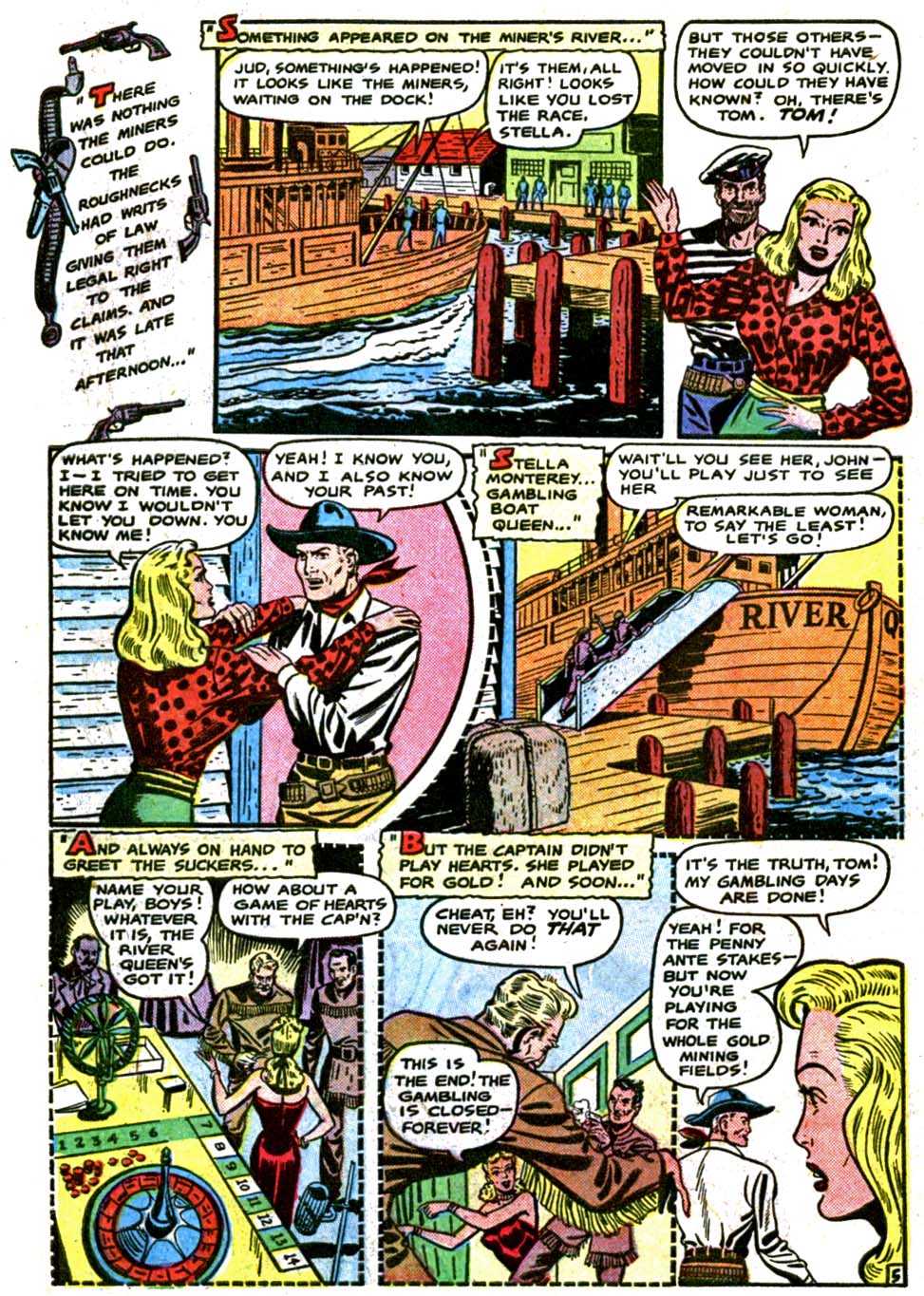 Read online Cowgirl Romances (1950) comic -  Issue #3 - 43