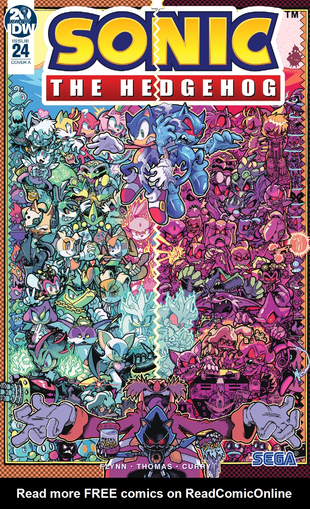 Read online Sonic the Hedgehog (2018) comic -  Issue #24 - 1