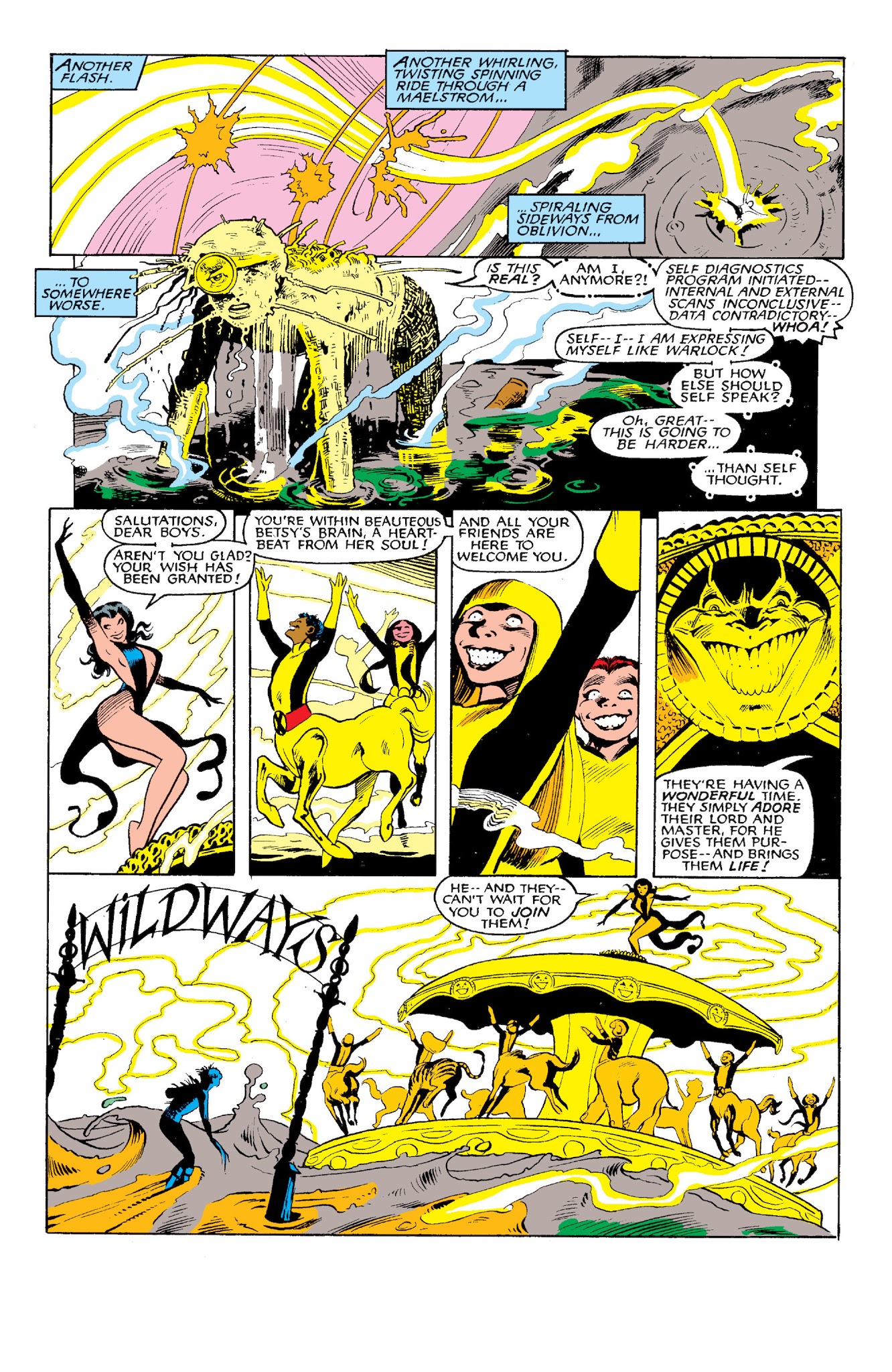 Read online New Mutants Classic comic -  Issue # TPB 6 - 133