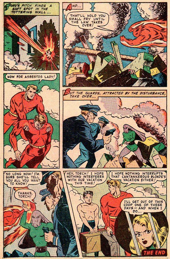 Read online The Human Torch (1940) comic -  Issue #27 - 13