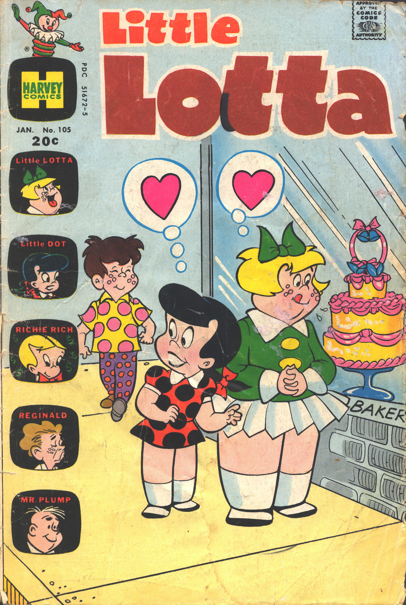 Read online Little Lotta comic -  Issue #105 - 1