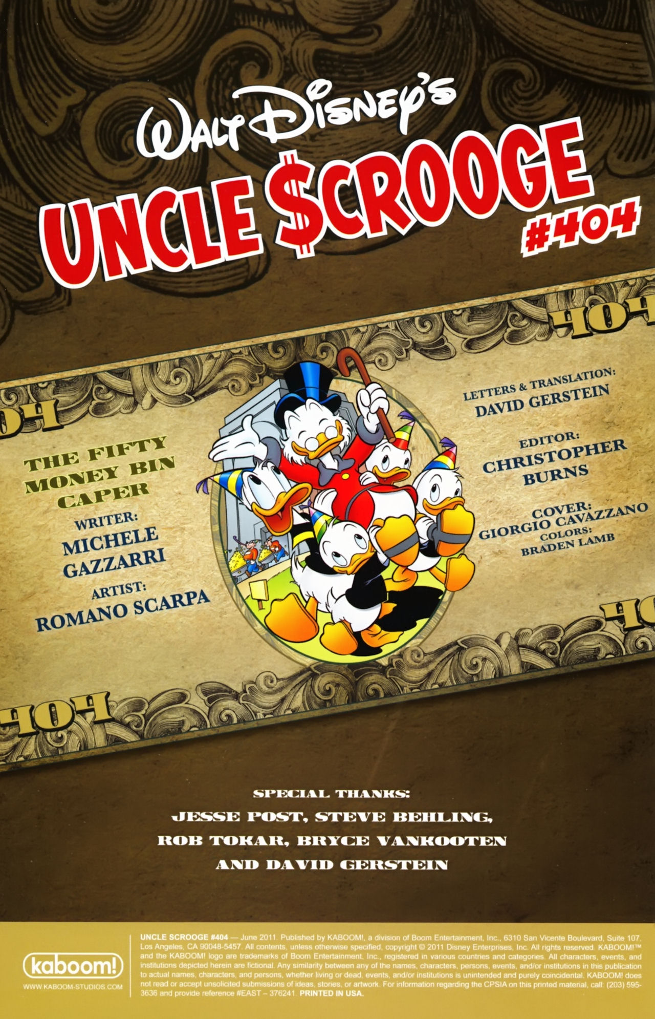 Read online Uncle Scrooge (2009) comic -  Issue #404 - 3