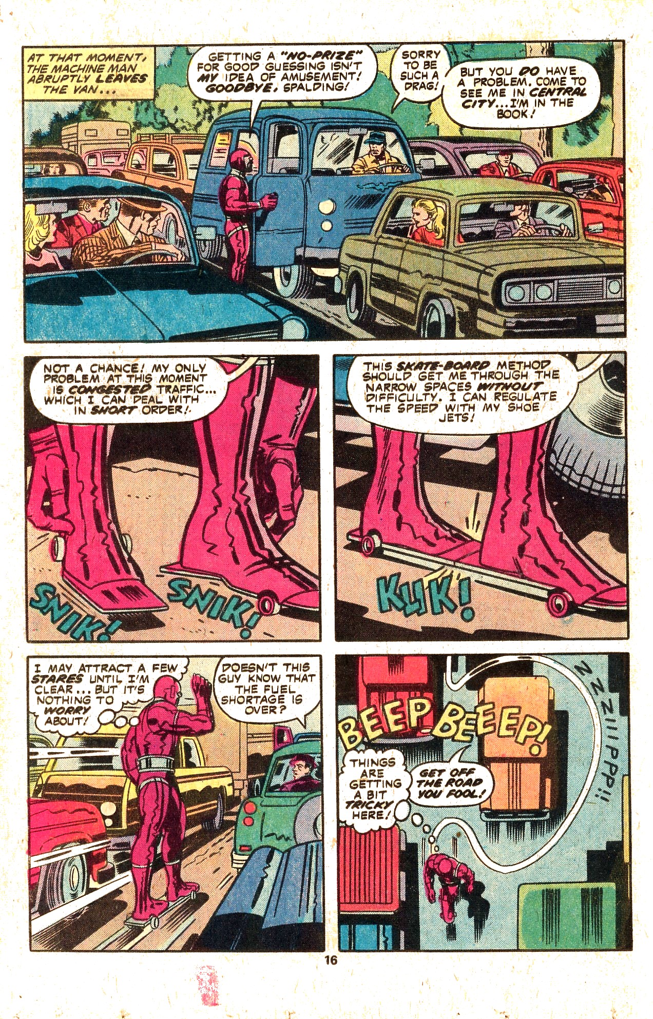 Read online Machine Man (1978) comic -  Issue #1 - 19
