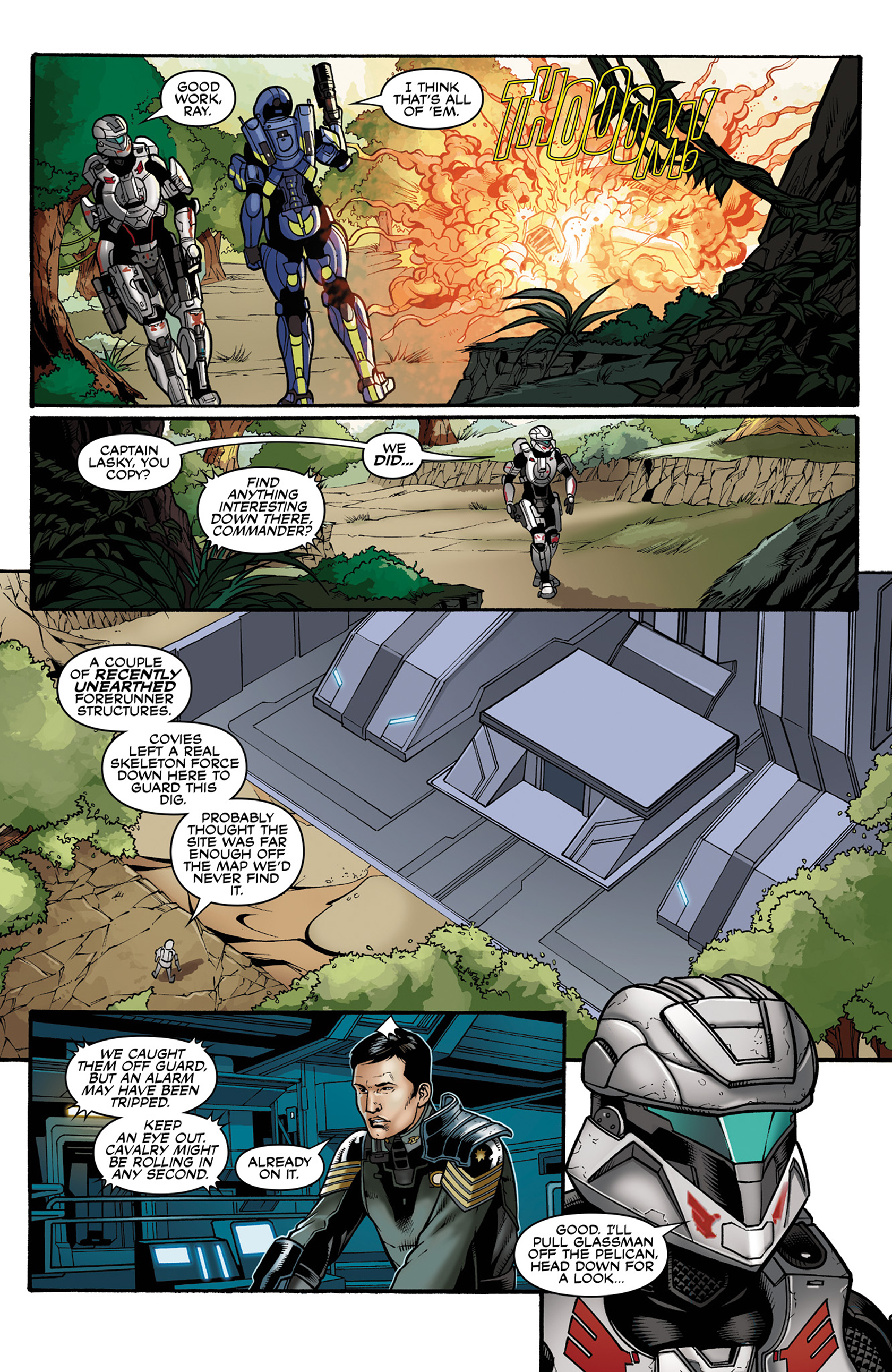 Read online Halo: Escalation comic -  Issue #14 - 5