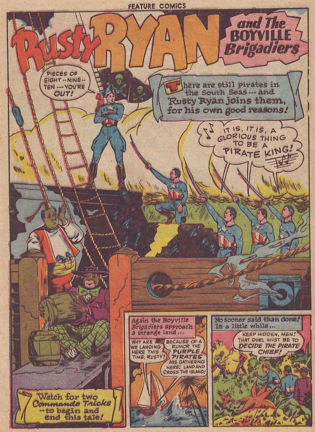 Read online Feature Comics comic -  Issue #90 - 52