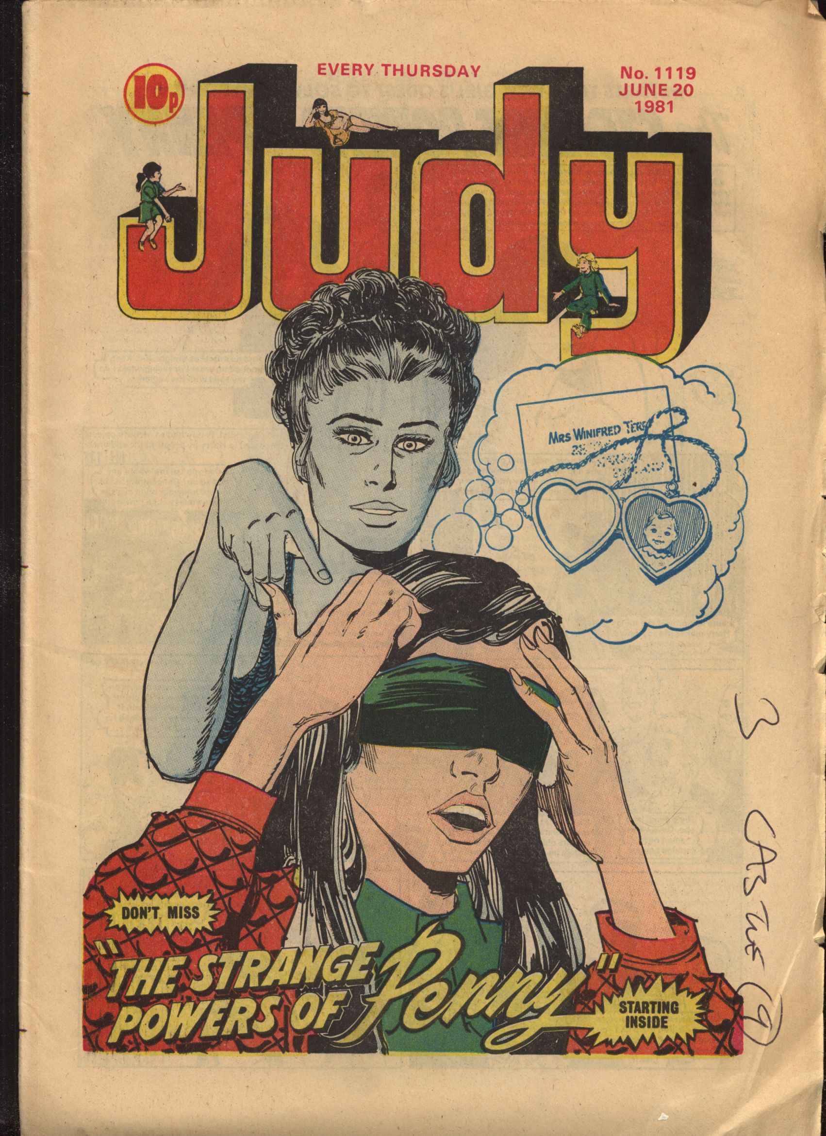 Read online Judy comic -  Issue #1119 - 1