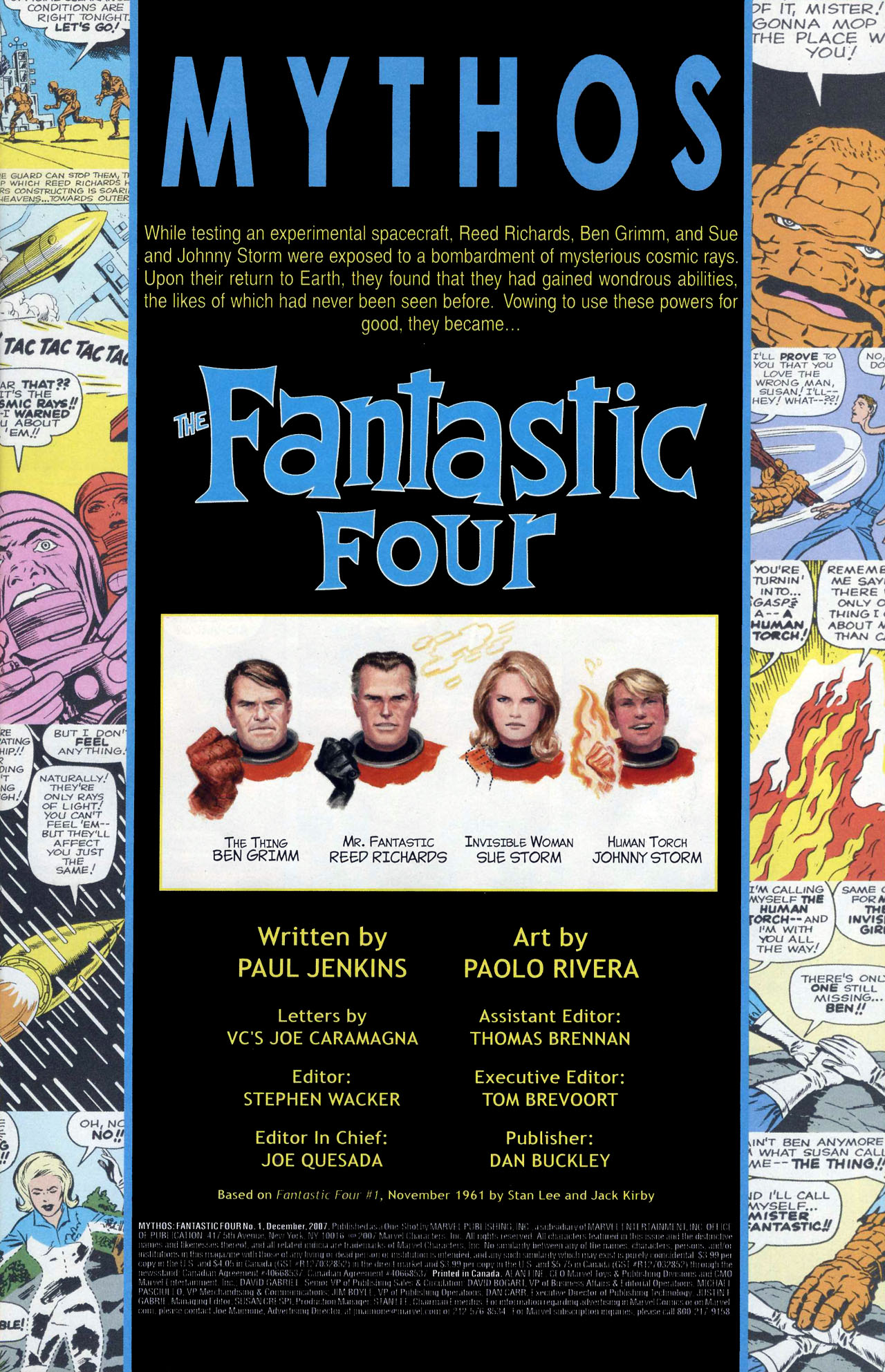 Read online Mythos: Fantastic Four comic -  Issue # Full - 2