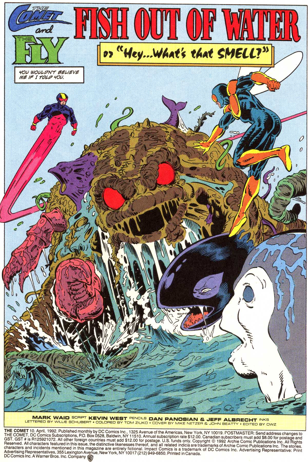 Read online The Comet comic -  Issue #10 - 2