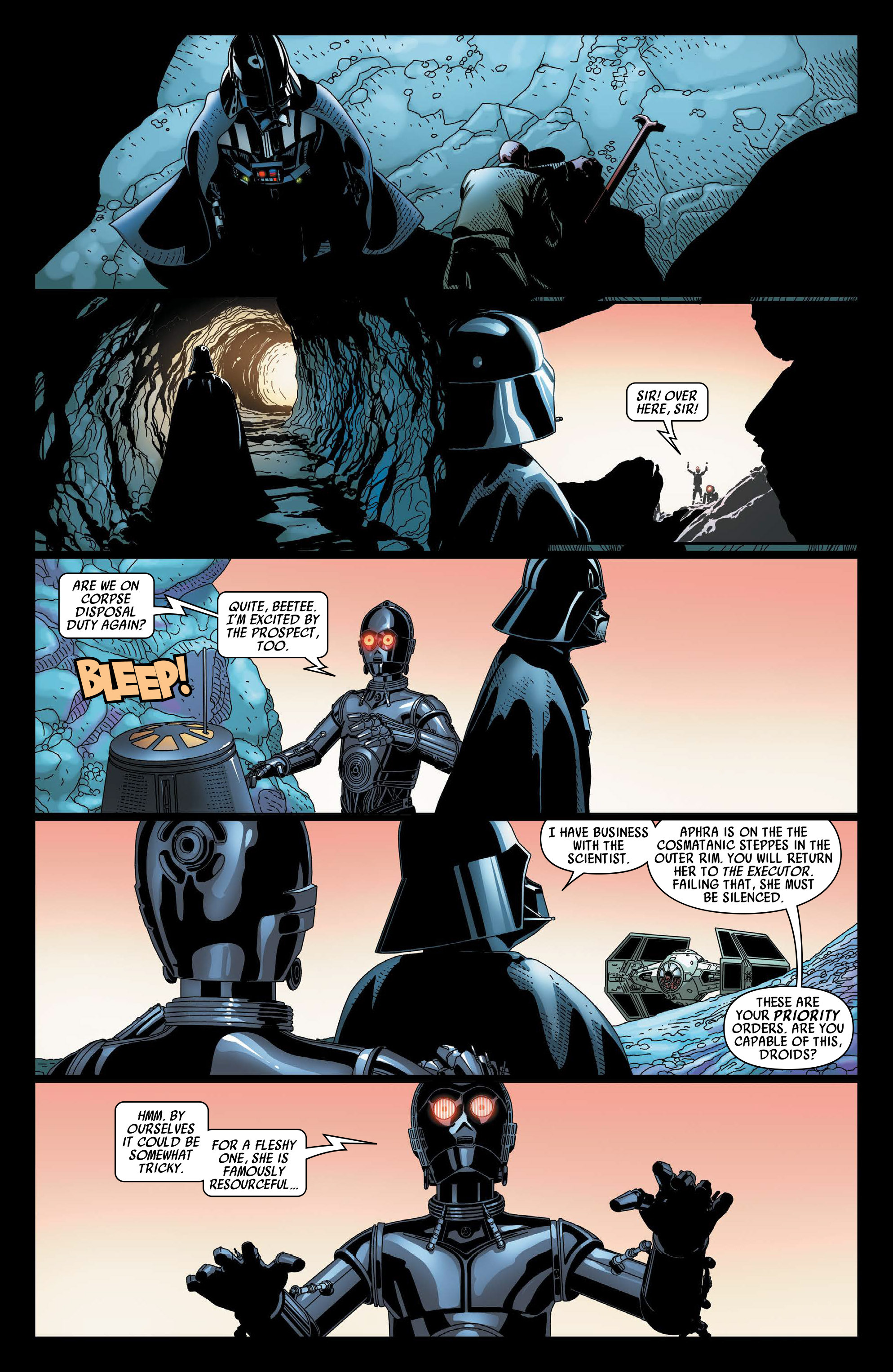 Read online Darth Vader comic -  Issue #20 - 20