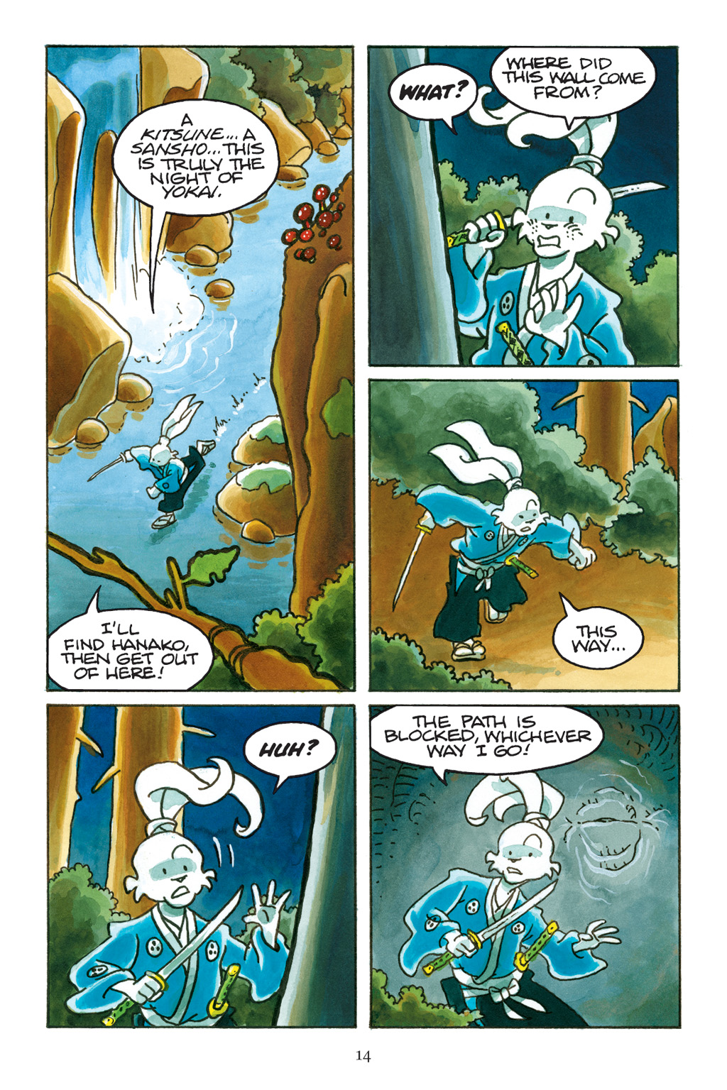 Read online Usagi Yojimbo: Yokai comic -  Issue # Full - 15