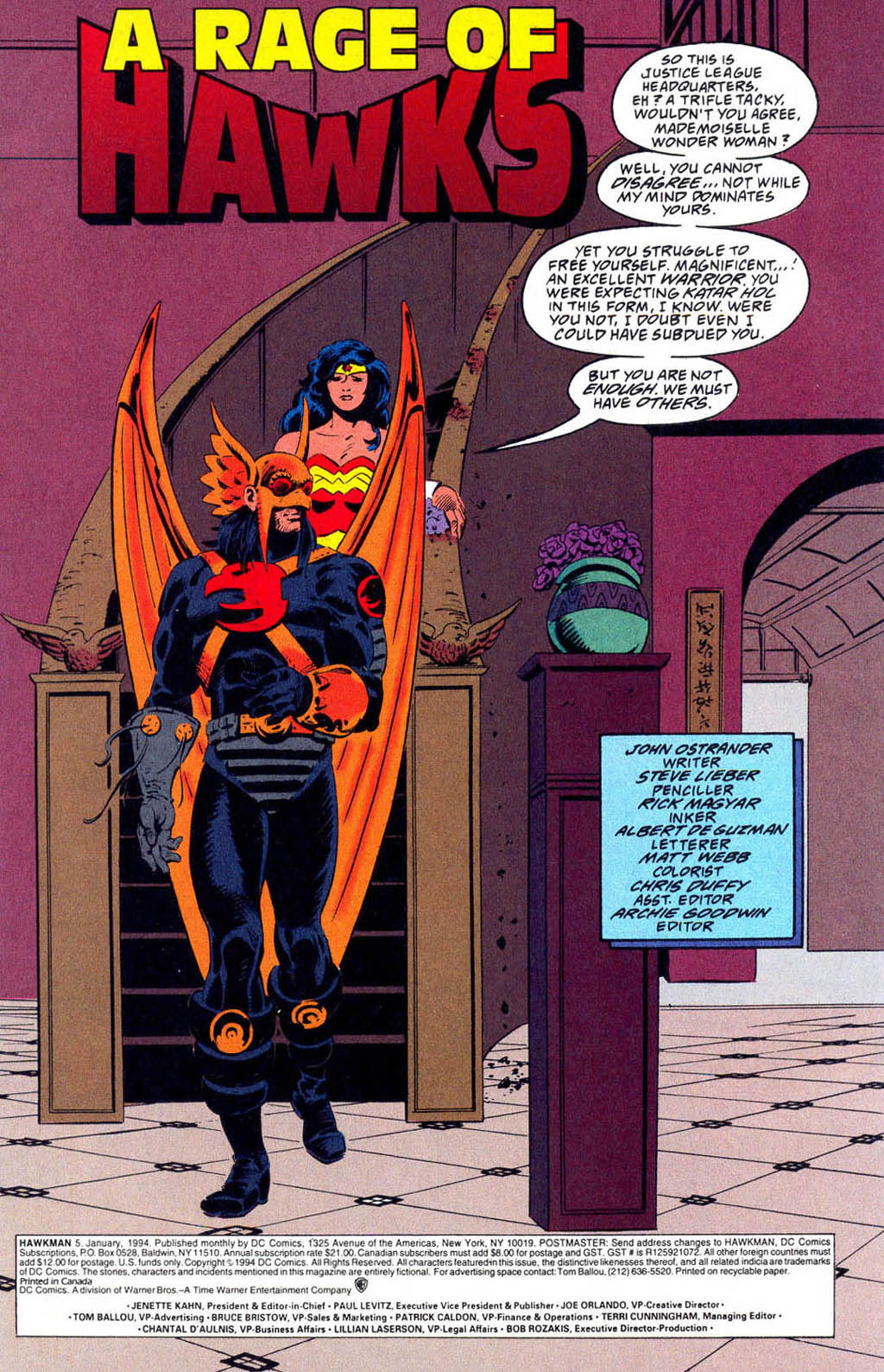 Hawkman (1993) Issue #5 #8 - English 2