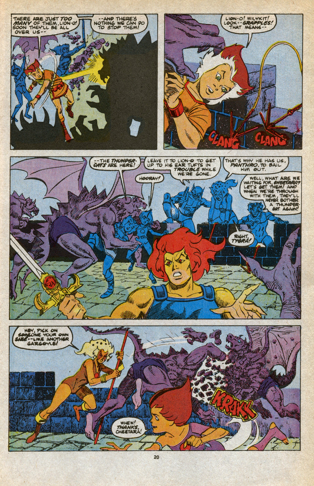 Read online ThunderCats (1985) comic -  Issue #17 - 29