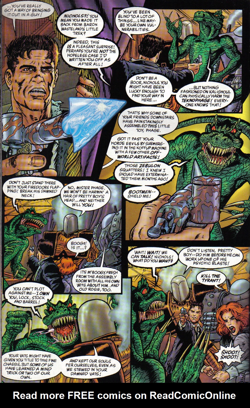 Read online Neil Gaiman's Teknophage comic -  Issue #6 - 14