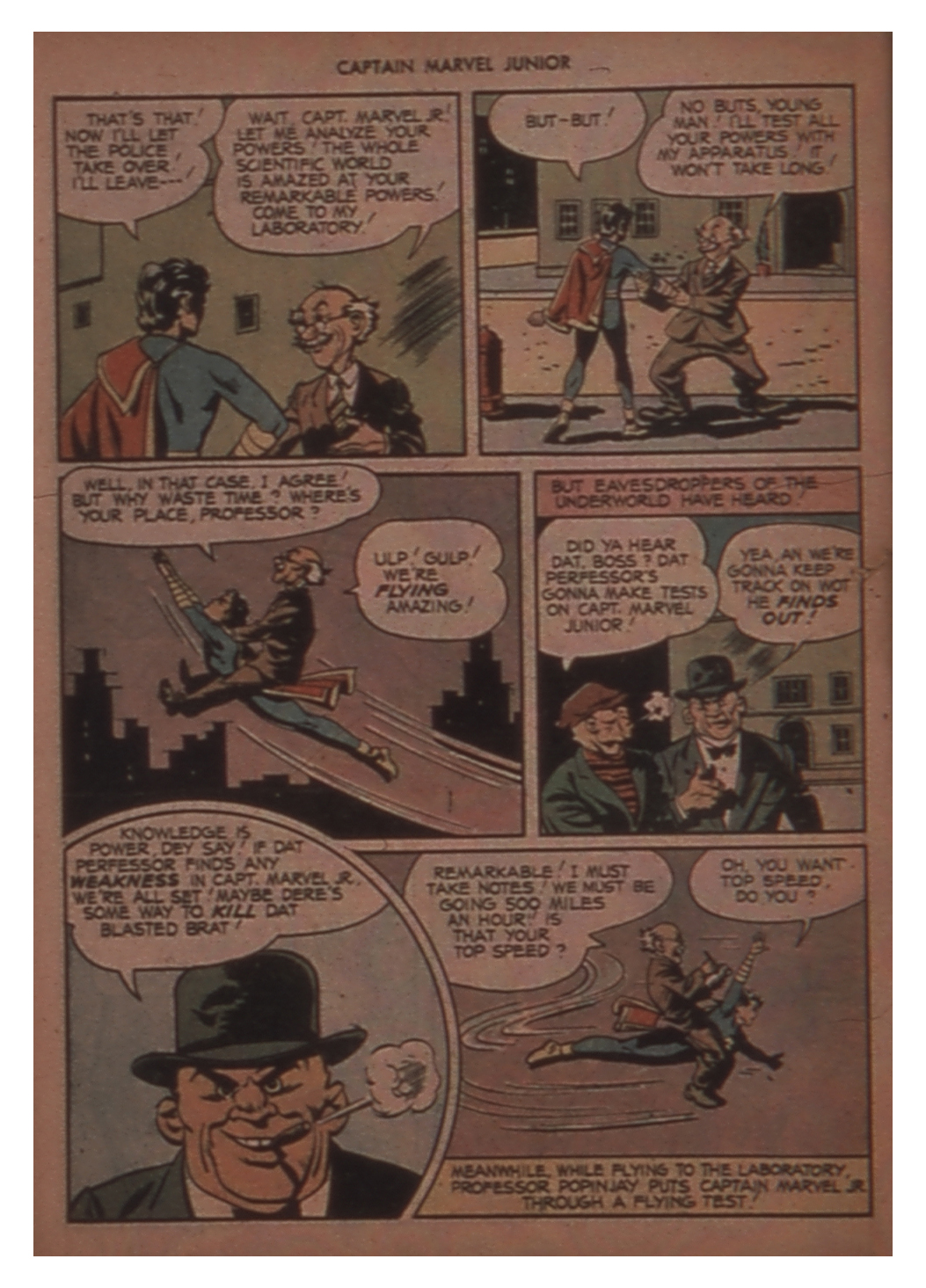 Read online Captain Marvel, Jr. comic -  Issue #18 - 42