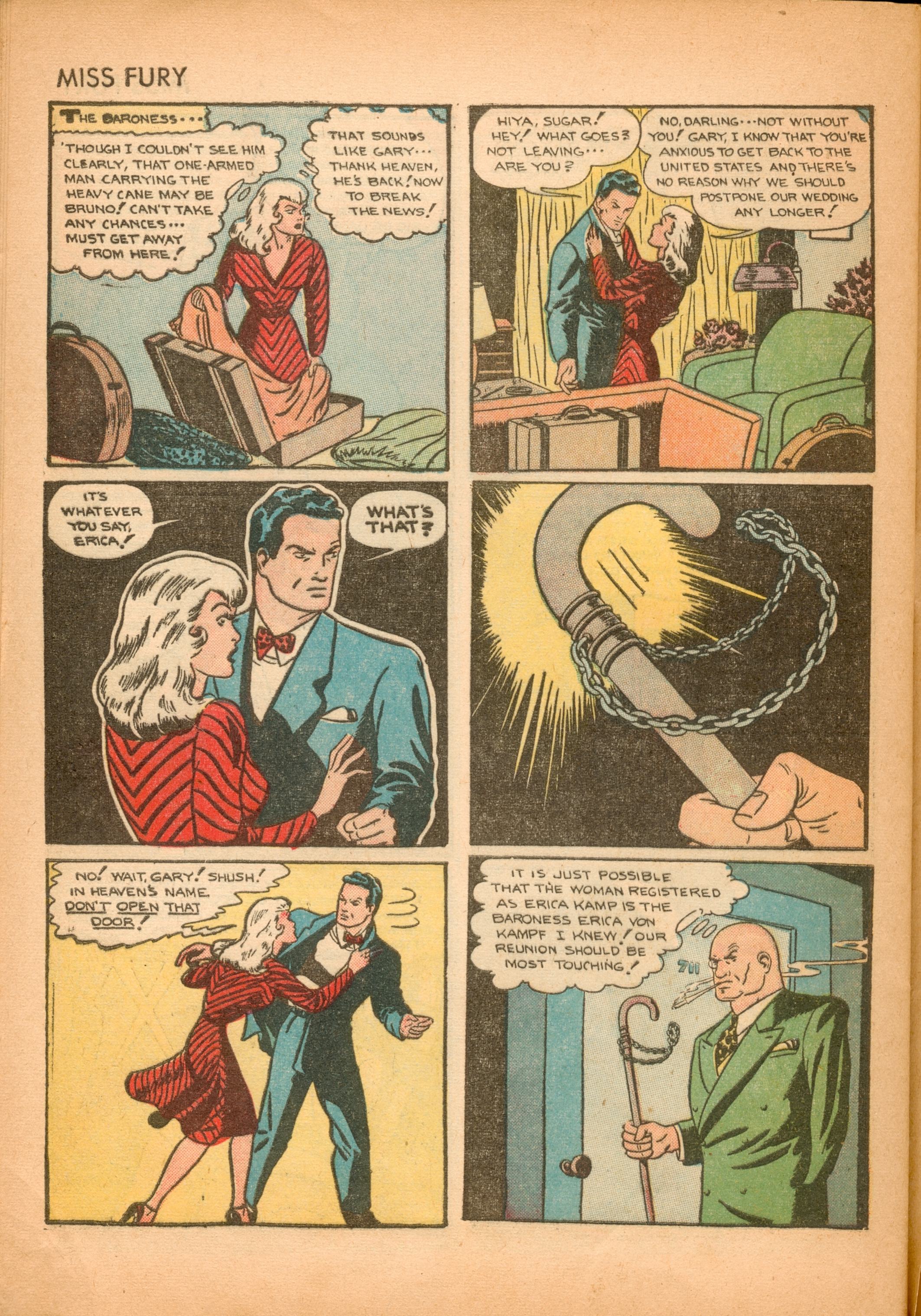 Read online Miss Fury (1942) comic -  Issue #2 - 43