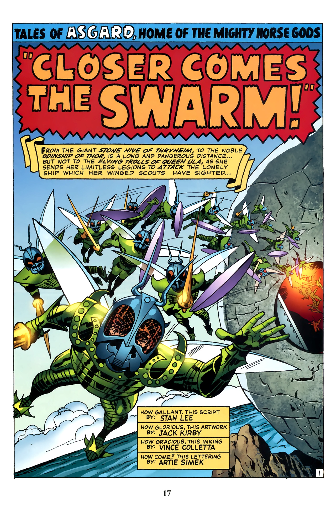 Read online Thor: Tales of Asgard by Stan Lee & Jack Kirby comic -  Issue #4 - 19