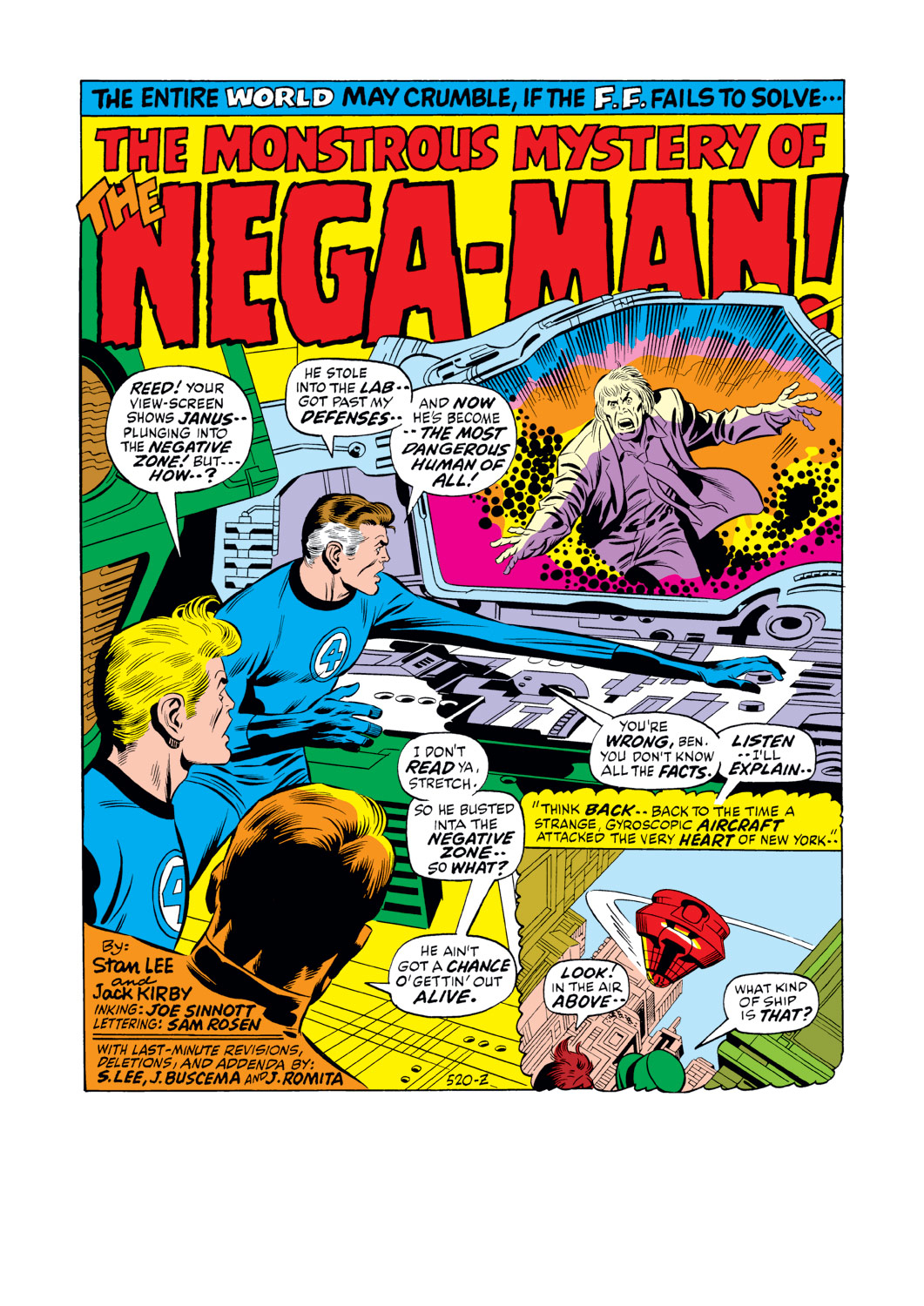 Read online Fantastic Four (1961) comic -  Issue #108 - 2