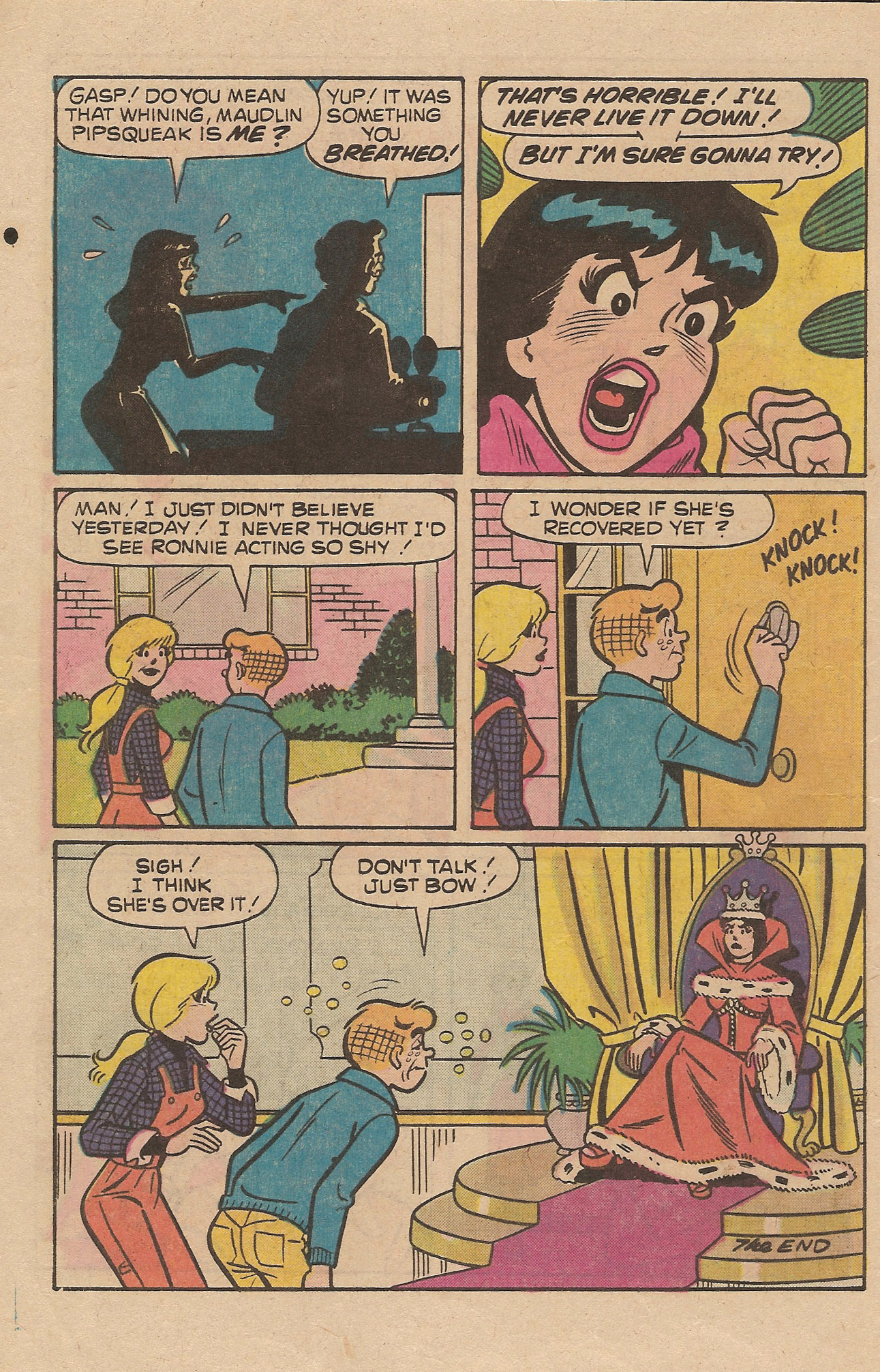Read online Archie's Girls Betty and Veronica comic -  Issue #260 - 8