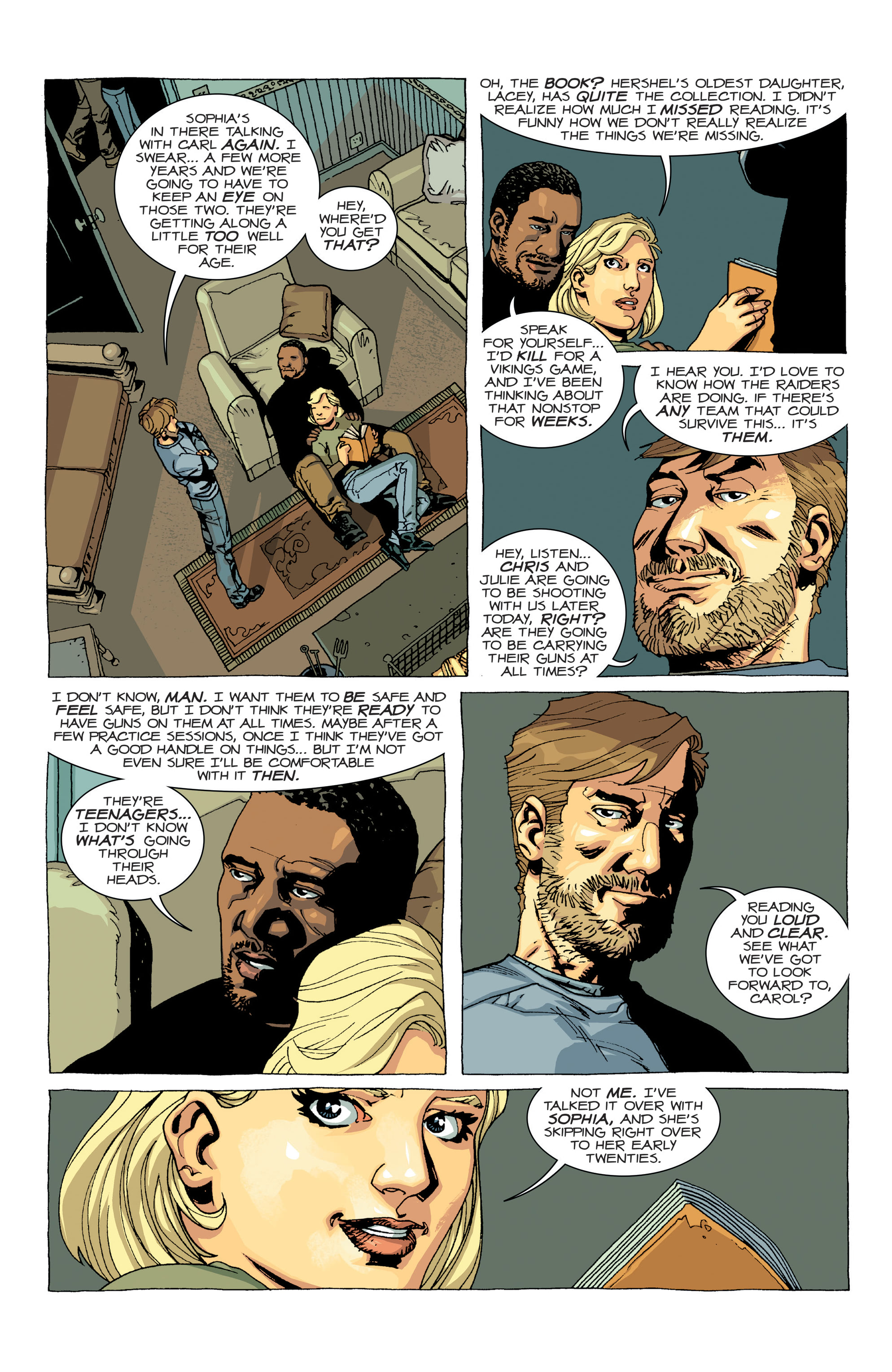 Read online The Walking Dead Deluxe comic -  Issue #11 - 13