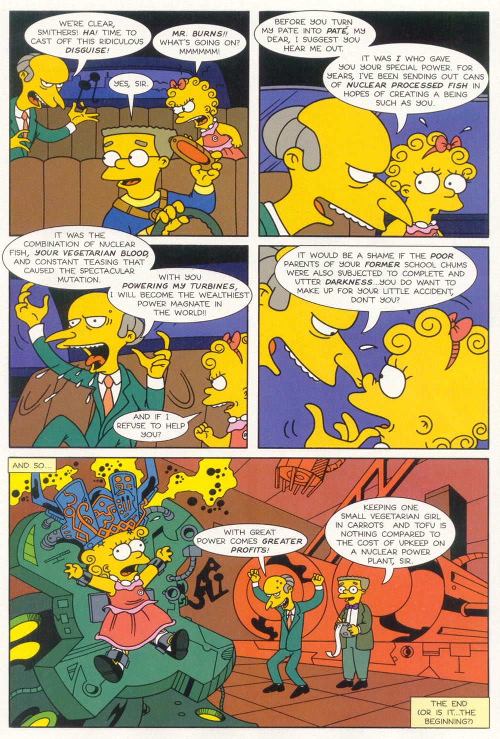 Read online Treehouse of Horror comic -  Issue #5 - 15