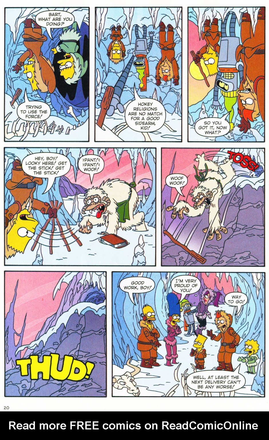 Read online Futurama Comics comic -  Issue #19b - 21