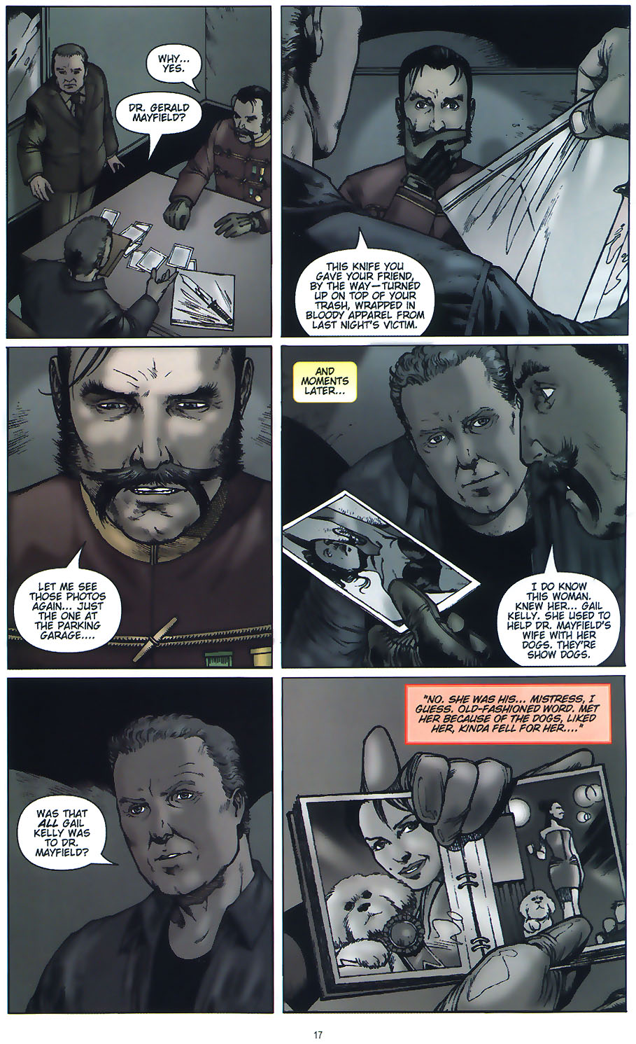 Read online CSI: Crime Scene Investigation comic -  Issue #5 - 19